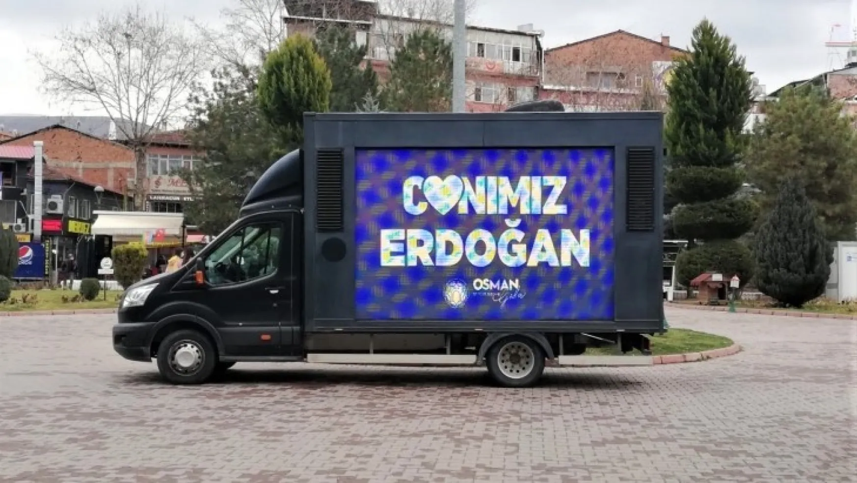 Battalgazi'den New York'a 'Canımız Erdoğan'lı Cevap