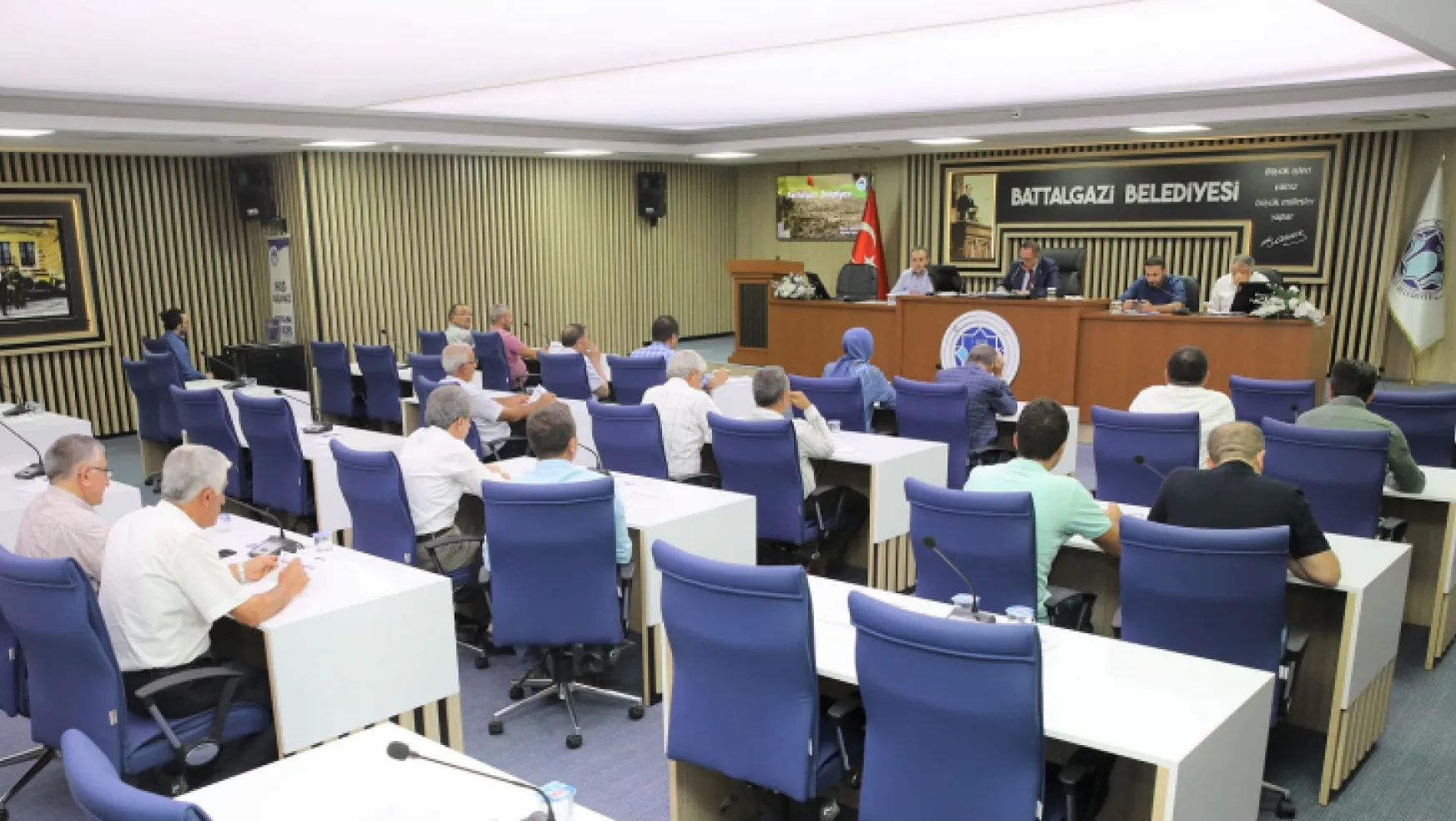 Battalgazi Meclisi Ağustos Ayı Olağan Toplantısı Tamamlandı