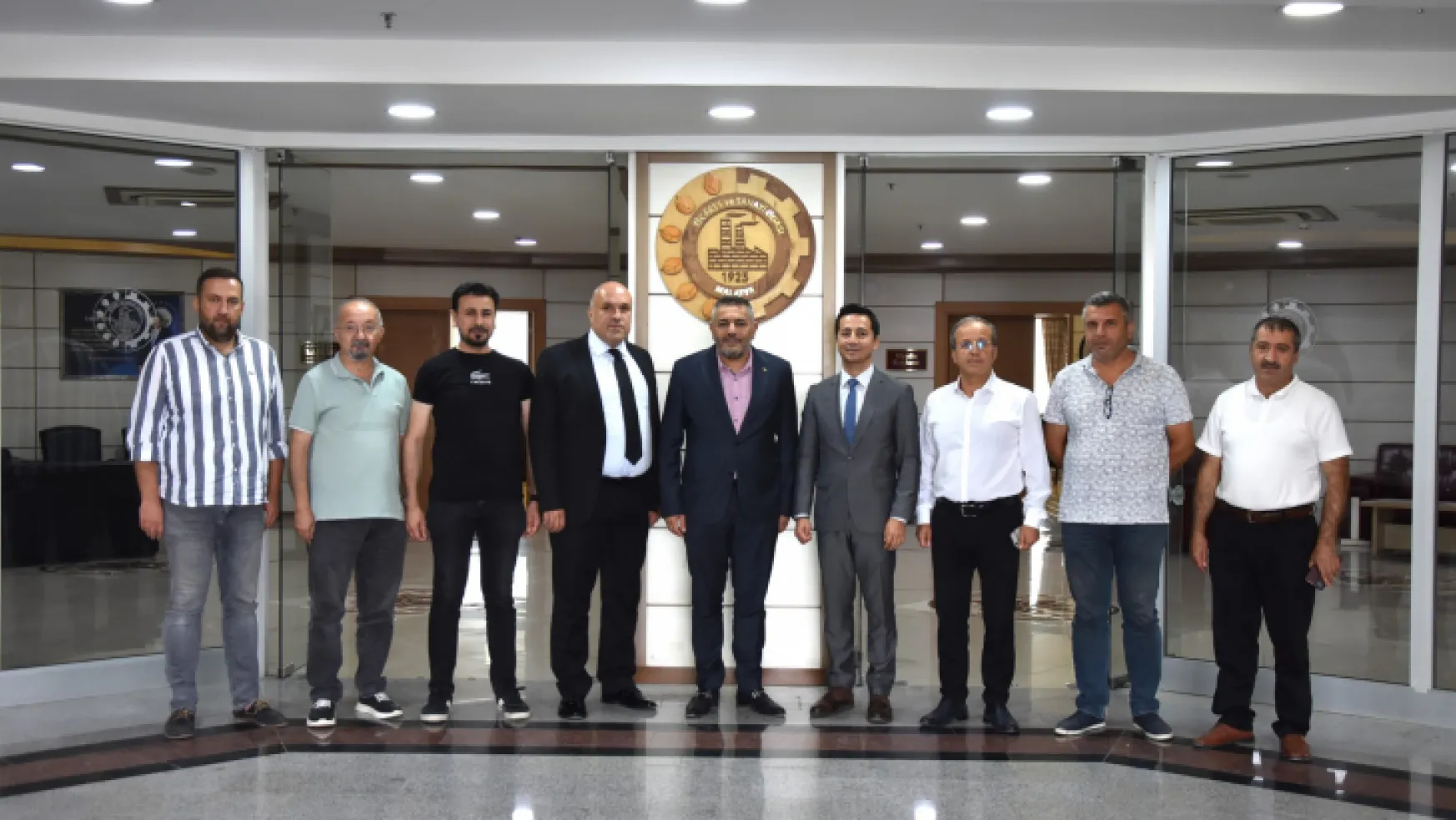 Bölge Müdürlerinden Başkan Sadıkoğlu'na ziyaret