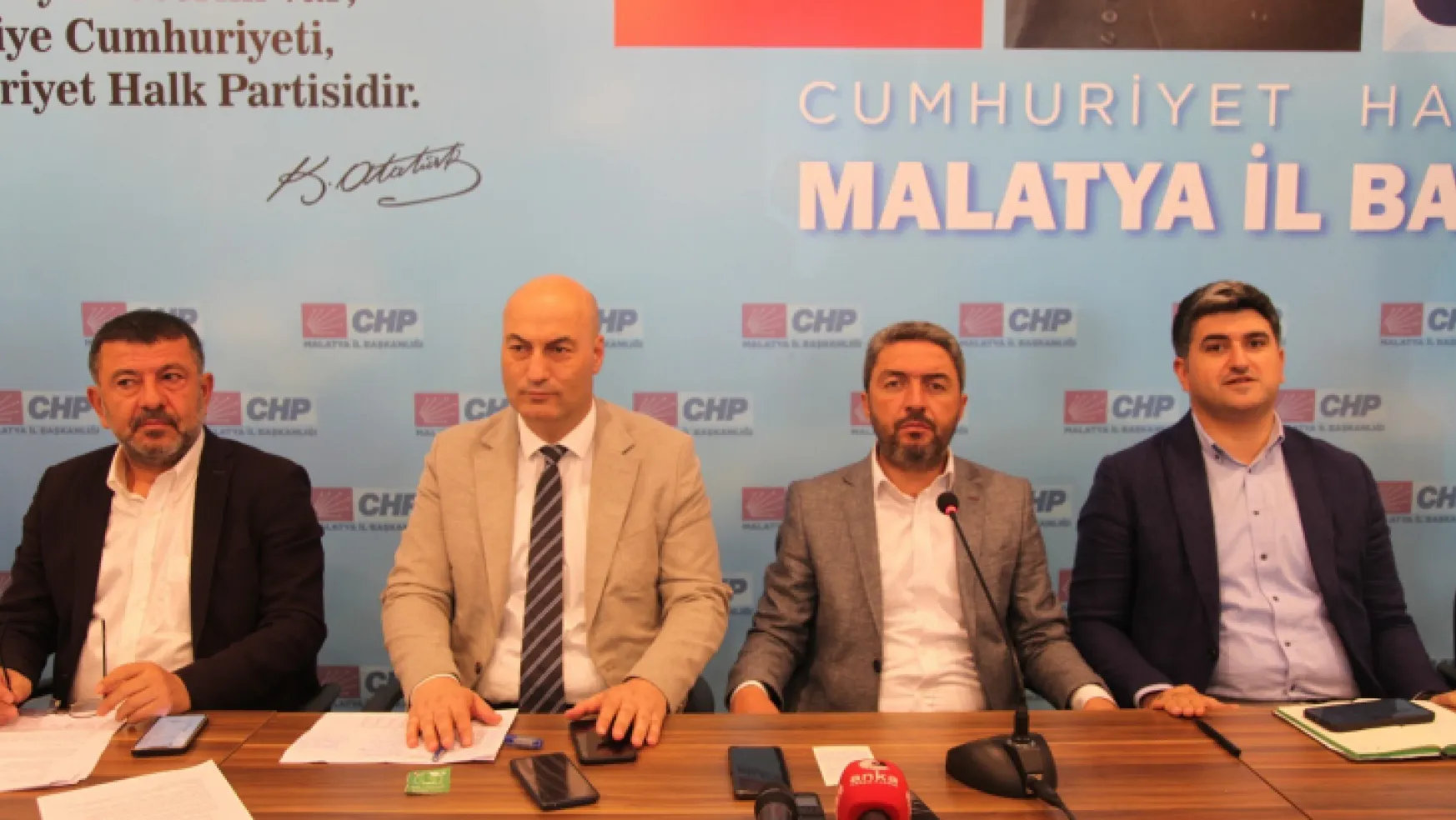 CHP Genel Başkan Yardımcıları Malatya'da