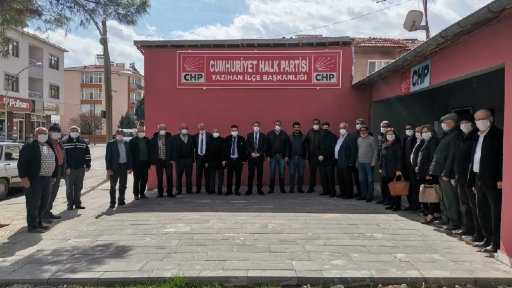 CHP İl Teşkilatından Yazıhan'a Ziyaret