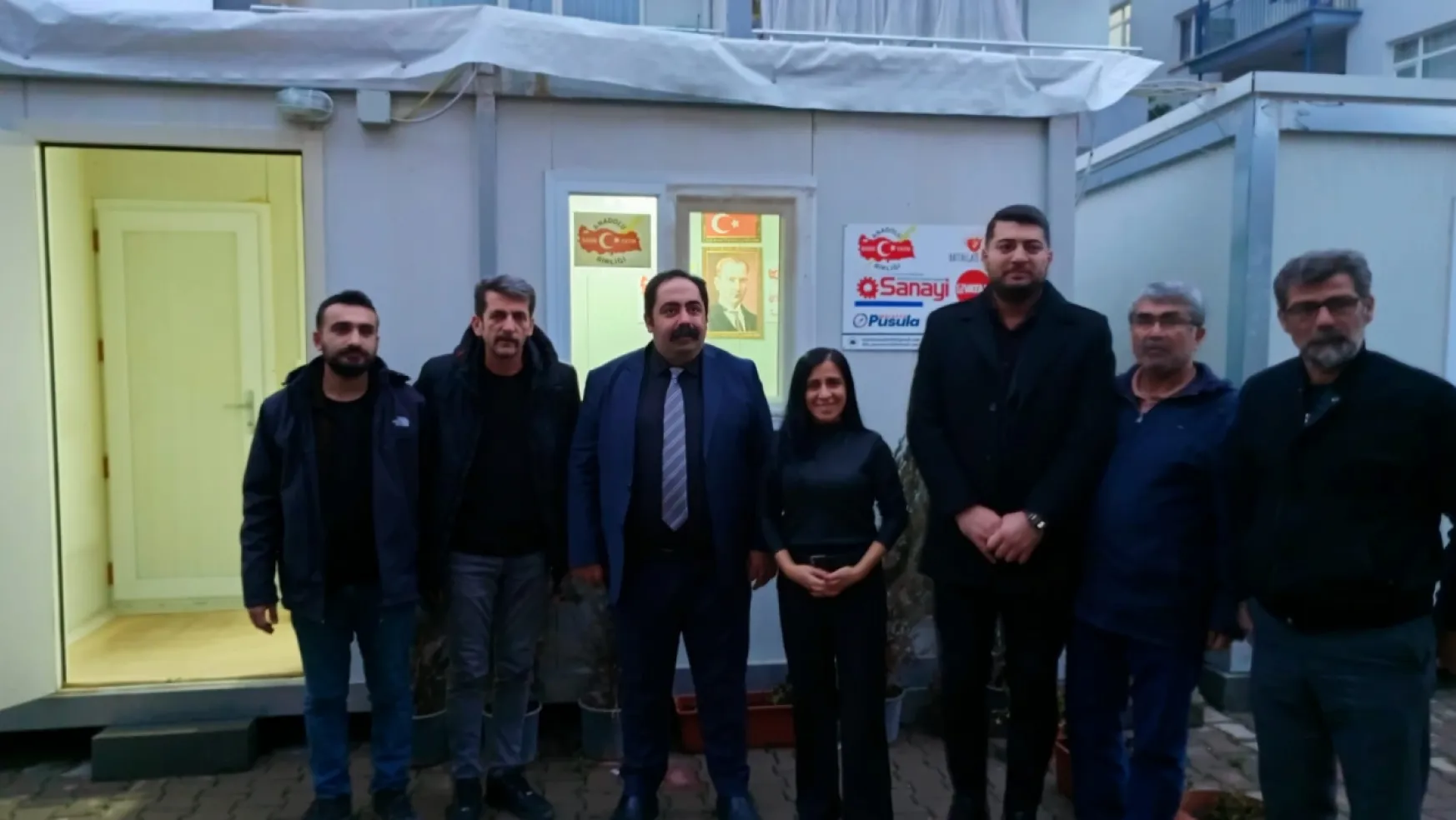 CHP Malatya İl Başkanı Barış Yıldız'dan ABYB'ye Ziyaret
