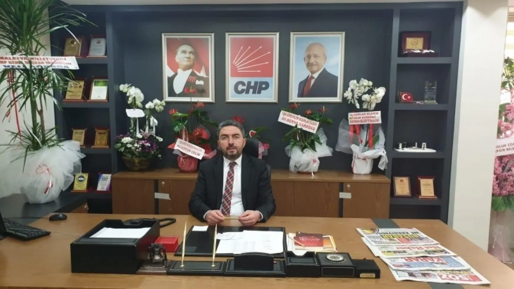 CHP'ye Hakaret Eden Dernek Başkanına Hapis Cezası