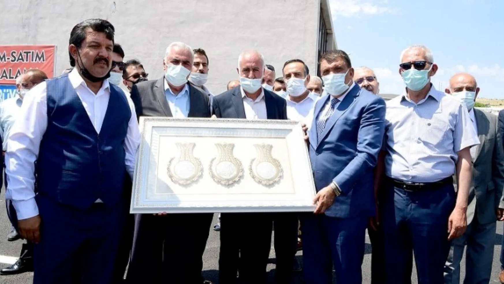 Darende Sanayi Esnafından Başkan Gürkan'a Teşekkür