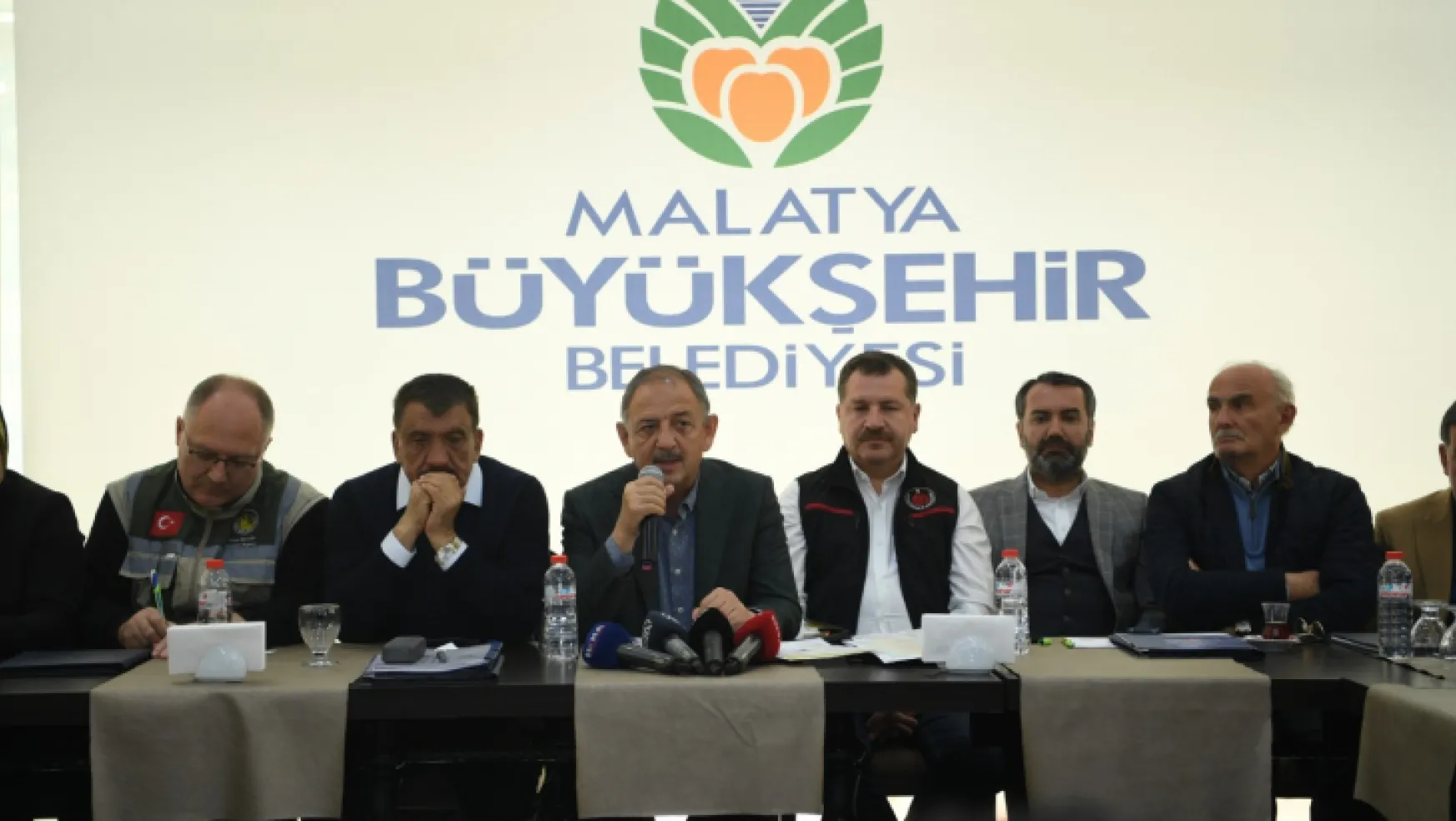 'Deprem Bölgesi Belediye Başkanları Koordinasyon Toplantısı' yapıldı.