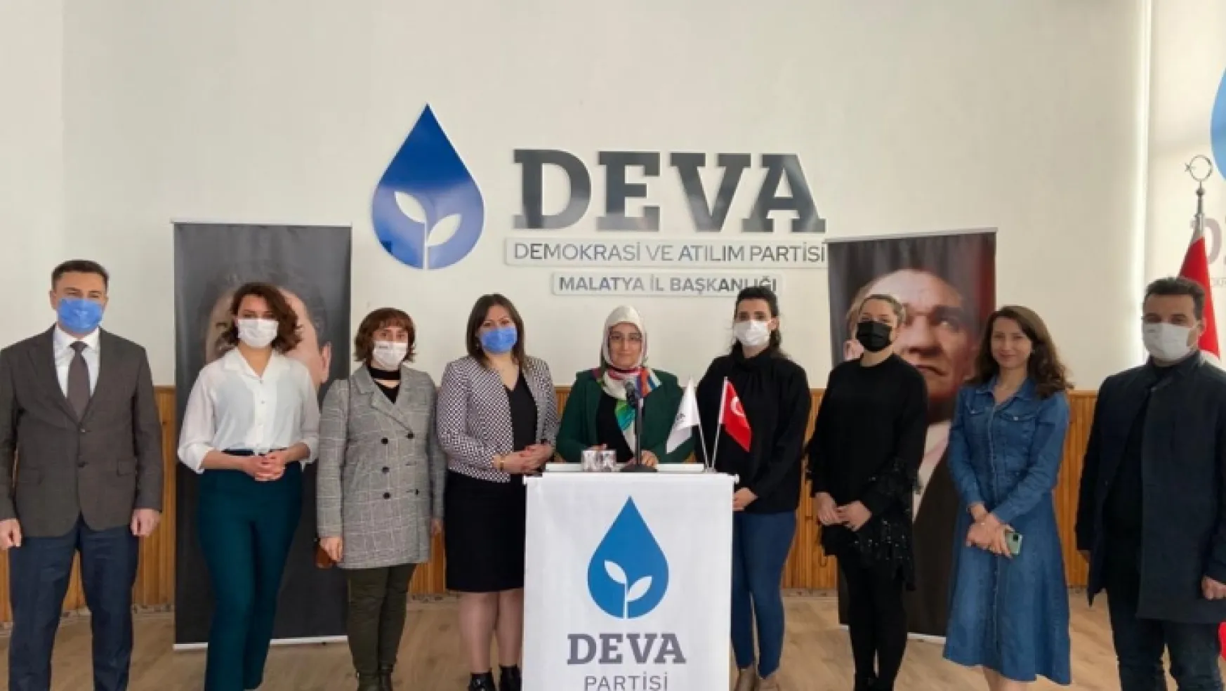 Deva Partili Kadınlar Danıştay'a Yürüyerek İstanbul Sözleşmesi'nden Çekilme Kararının İptali İçin Dava Açtılar