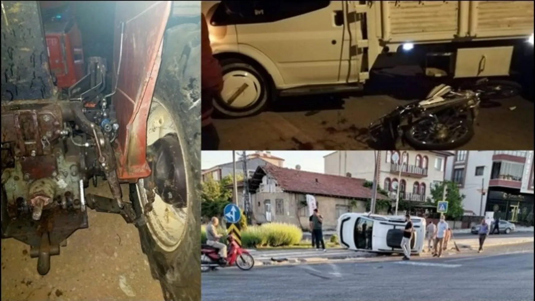 Doğanşehir Karayolunda Trafik Kazası