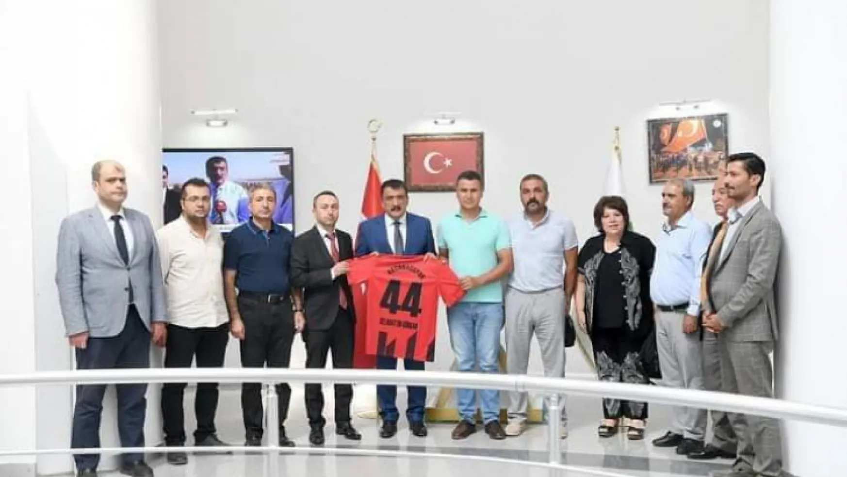 Gürkan'dan Akçadağspor'a destek sözü