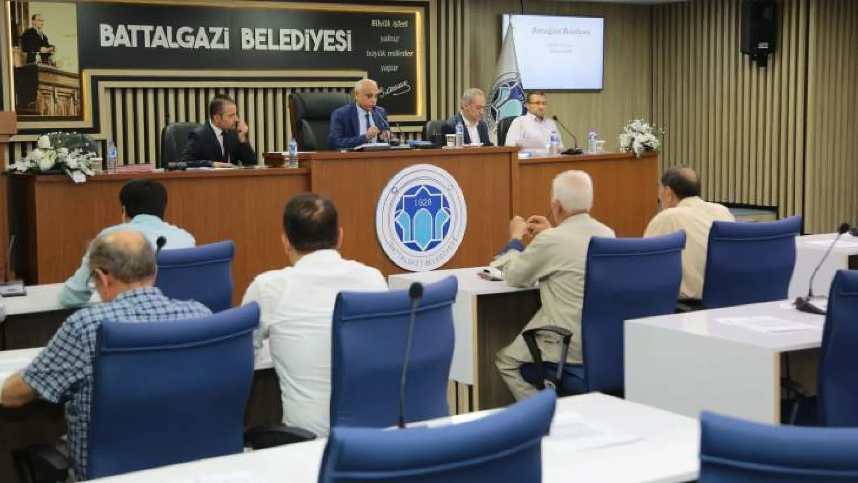 Battalgazi Belediye Meclisi, Ağustos Ayı Olağan Toplantısını Yaptı