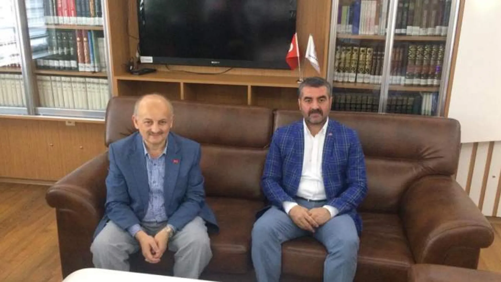 Başkan Avşar'dan İl Müftülüğüne ve Tigem'e Ziyaret