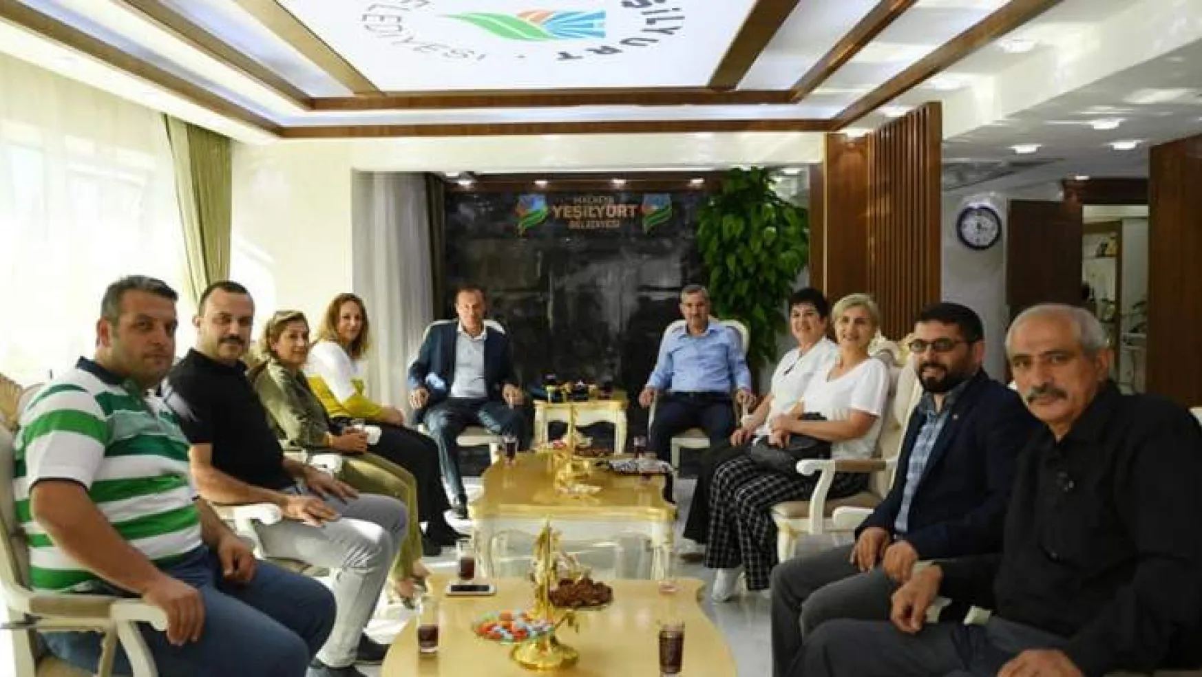 Eski Malatya Aşkı Grubu'ndan Başkan Çınar'a Ziyaret