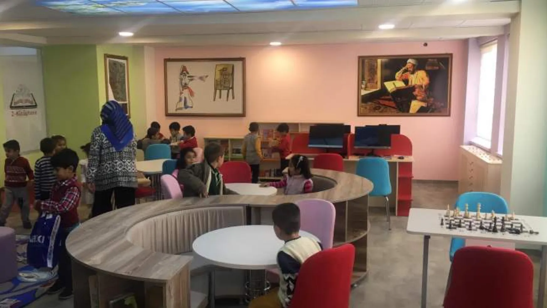 Doğanşehir'de Semt Sahası ve Kütüphane Açılışı Yapıldı