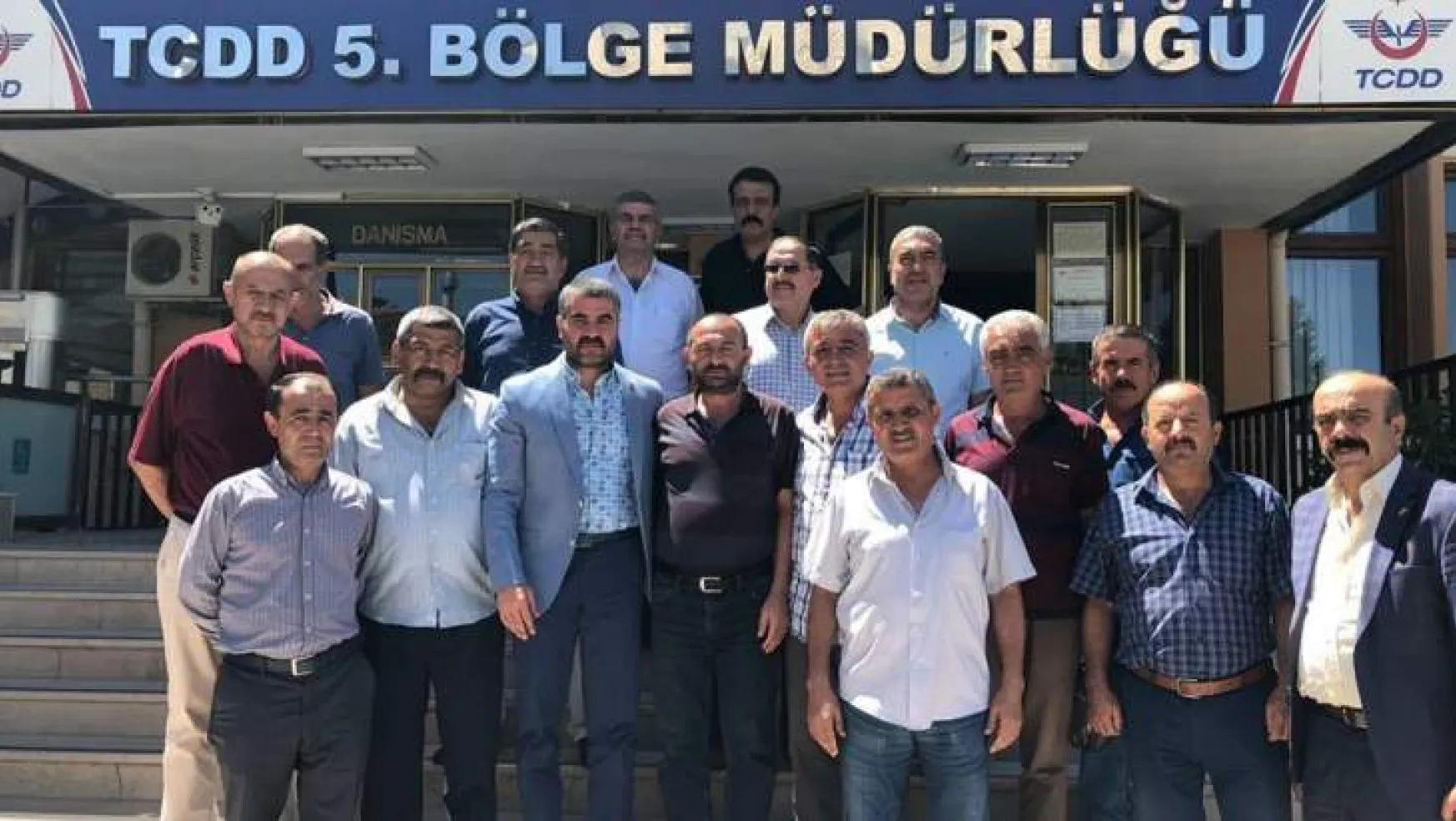 Başkan Avşar'dan TCDD.5.Bölge Müdürlüğüne Ziyaret