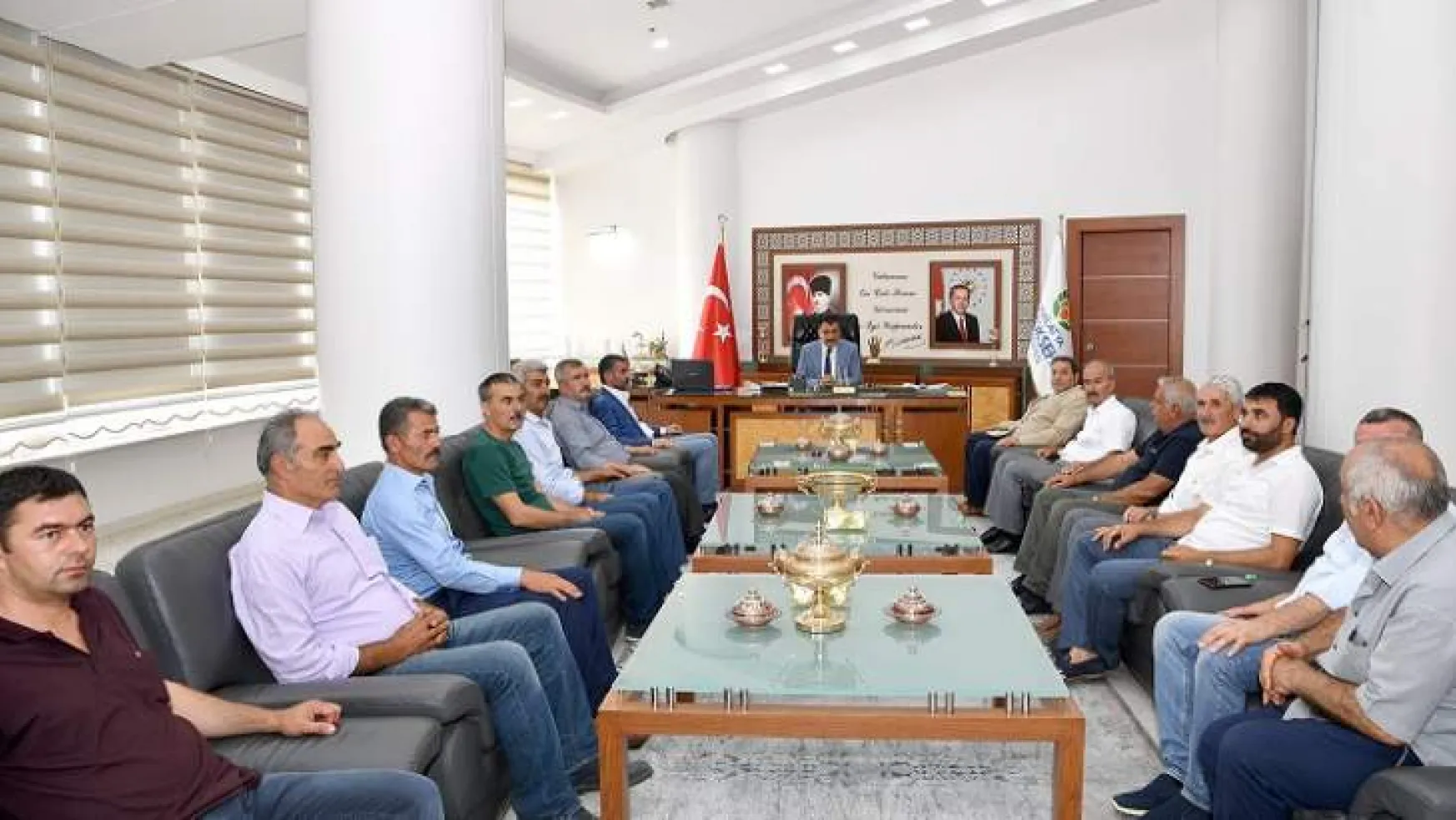 MHP Teşkilatından Başkan  Gürkan'a Ziyaret