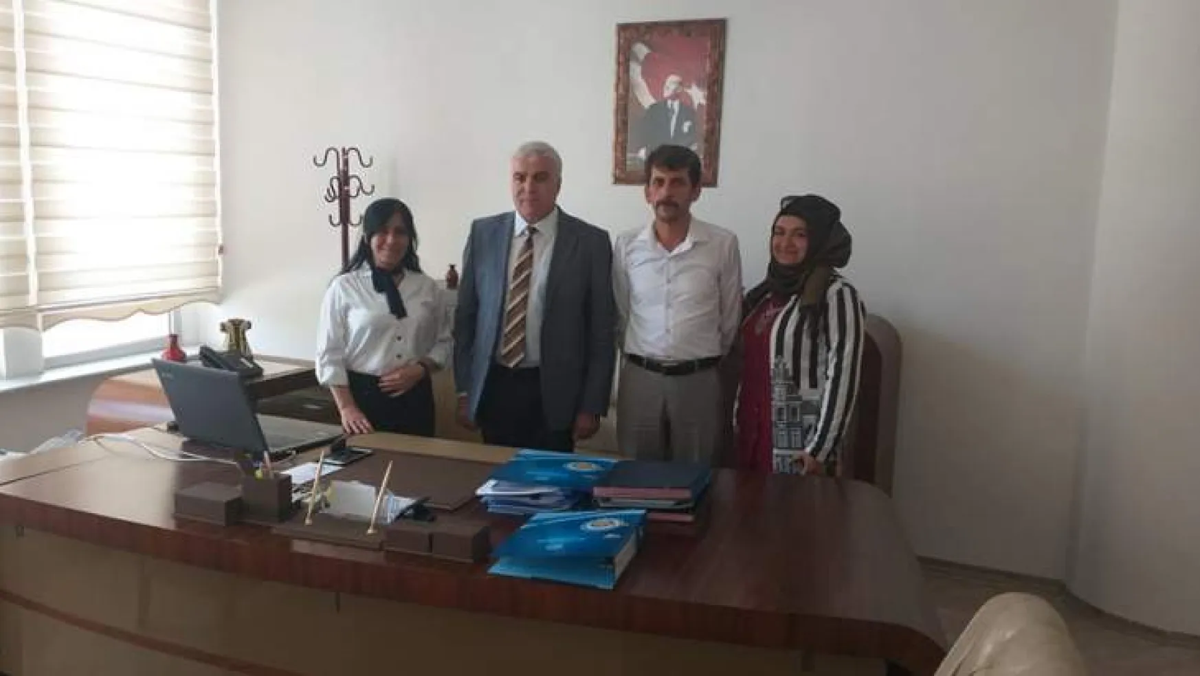 Abyb'den Daire Başkanı Mustafa Sayın'a Ziyaret