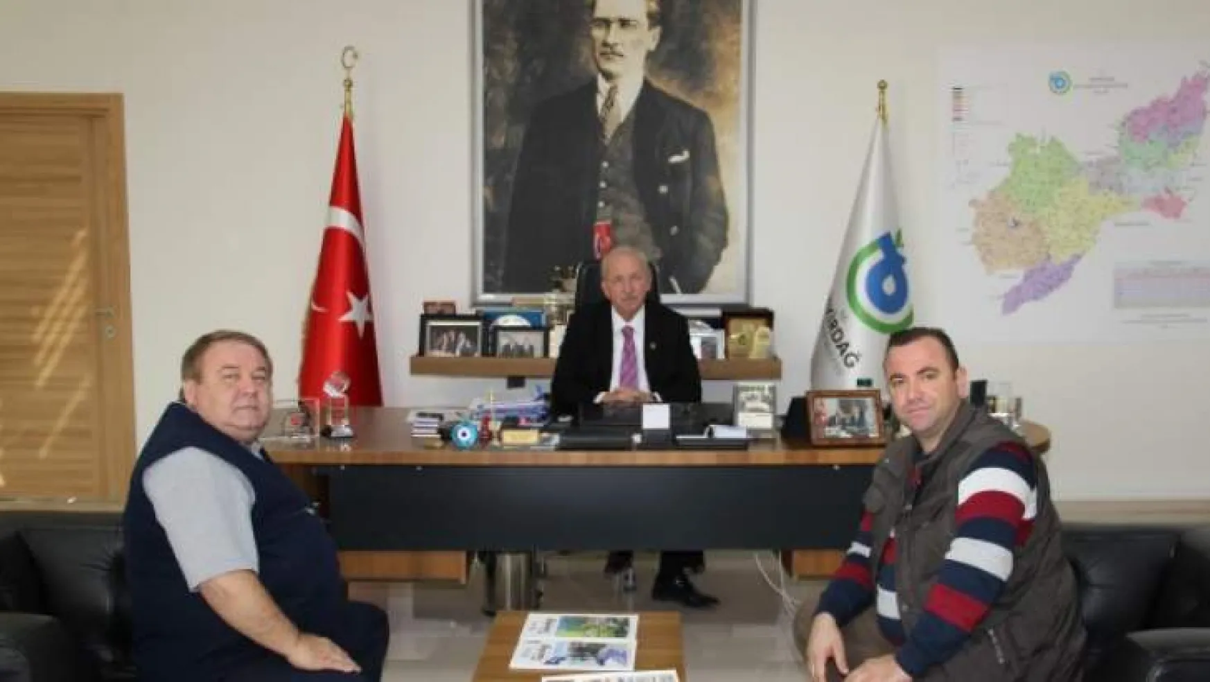 TYGD'den Büyükşehir Başkanı Albayrak'a Ziyaret
