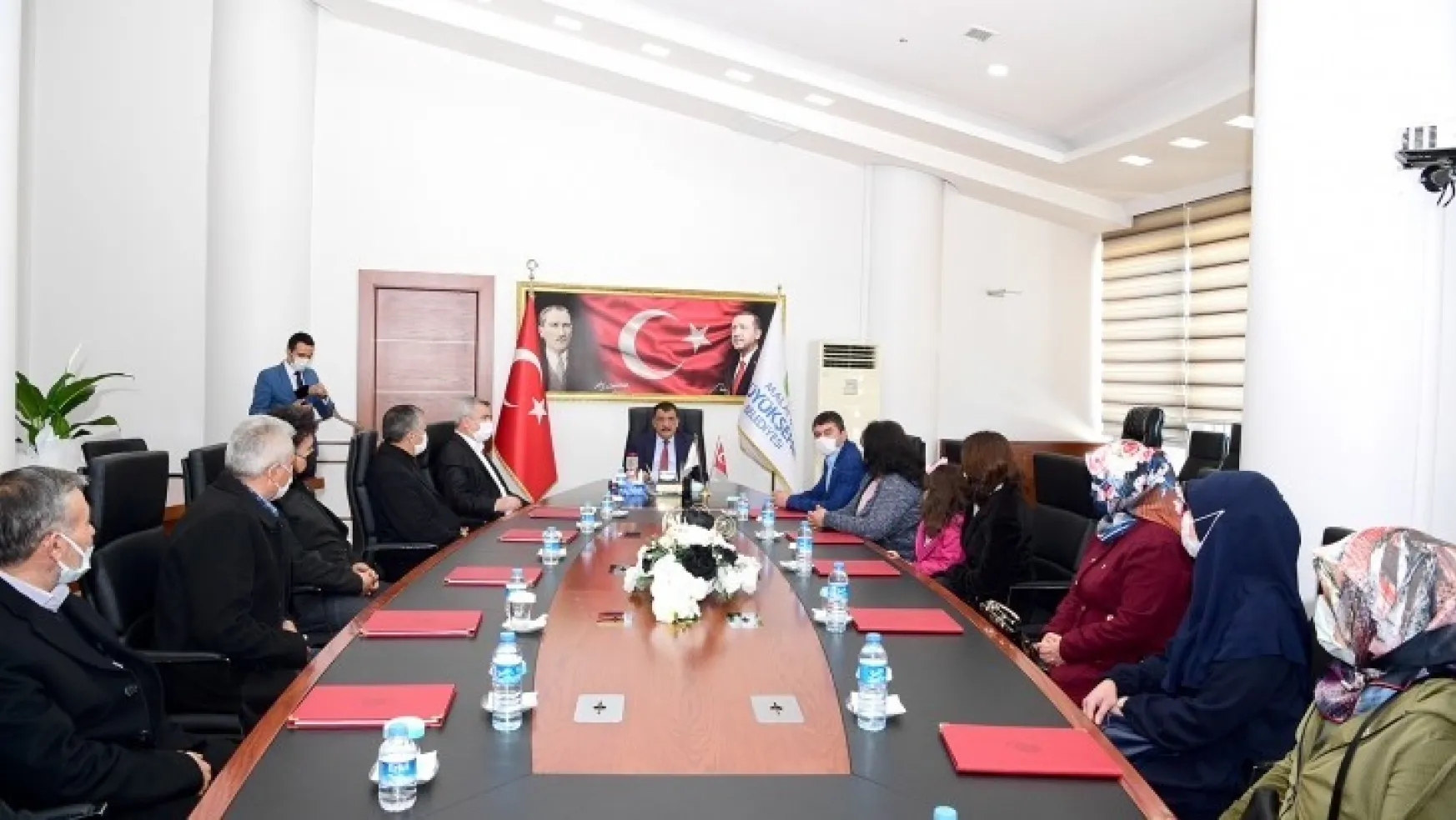 Hekimhan MHP Teşkilatı'ndan Başkan Gürkan'a Ziyaret