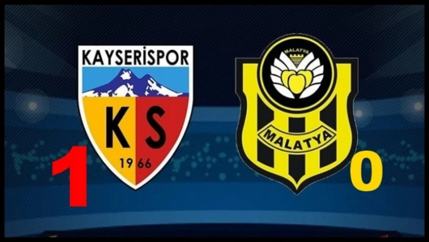HK Kayserispor 1-0 Yeni Malatyaspor