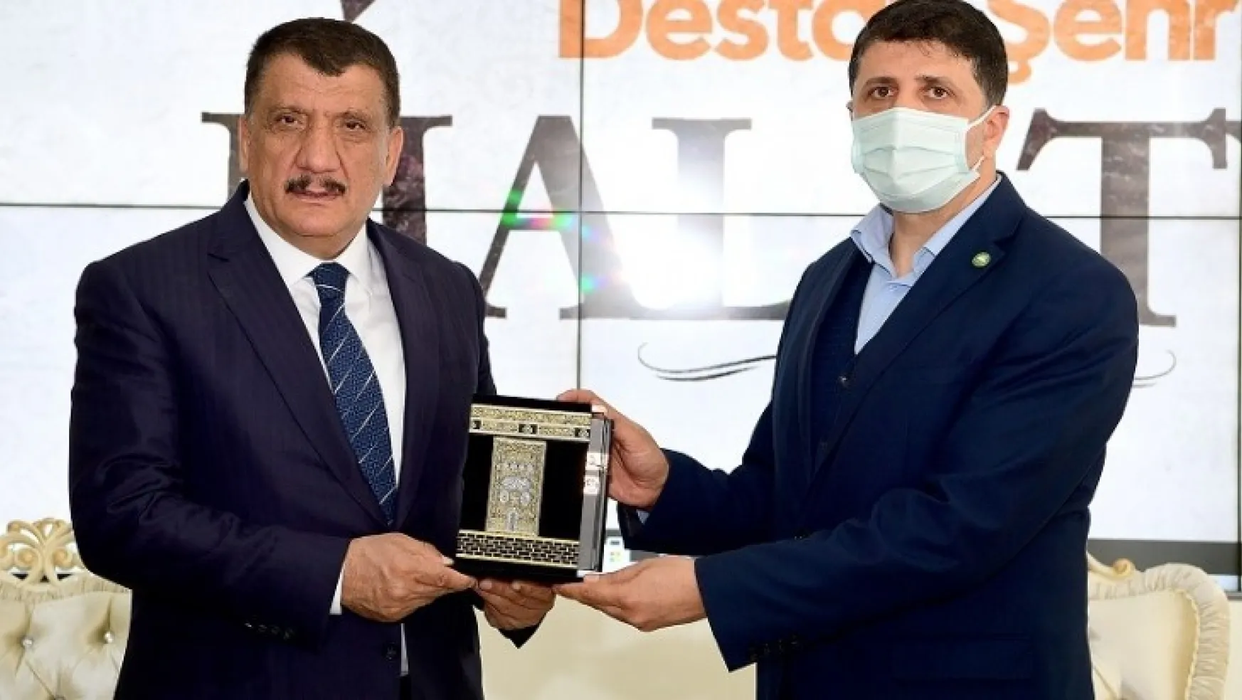 Hüda-Par Malatya İl Başkanı Dönmezer'den Başkan Gürkan'a Ziyaret
