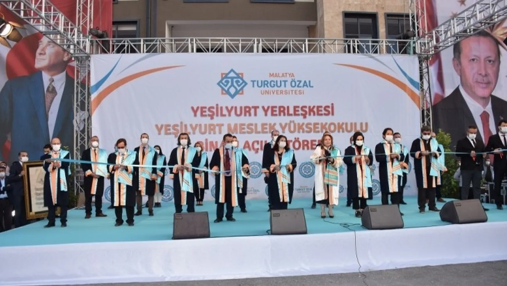 İkinci merkez yerleşkesindeki ilk açılışı Cumhurbaşkanı Erdoğan yaptı