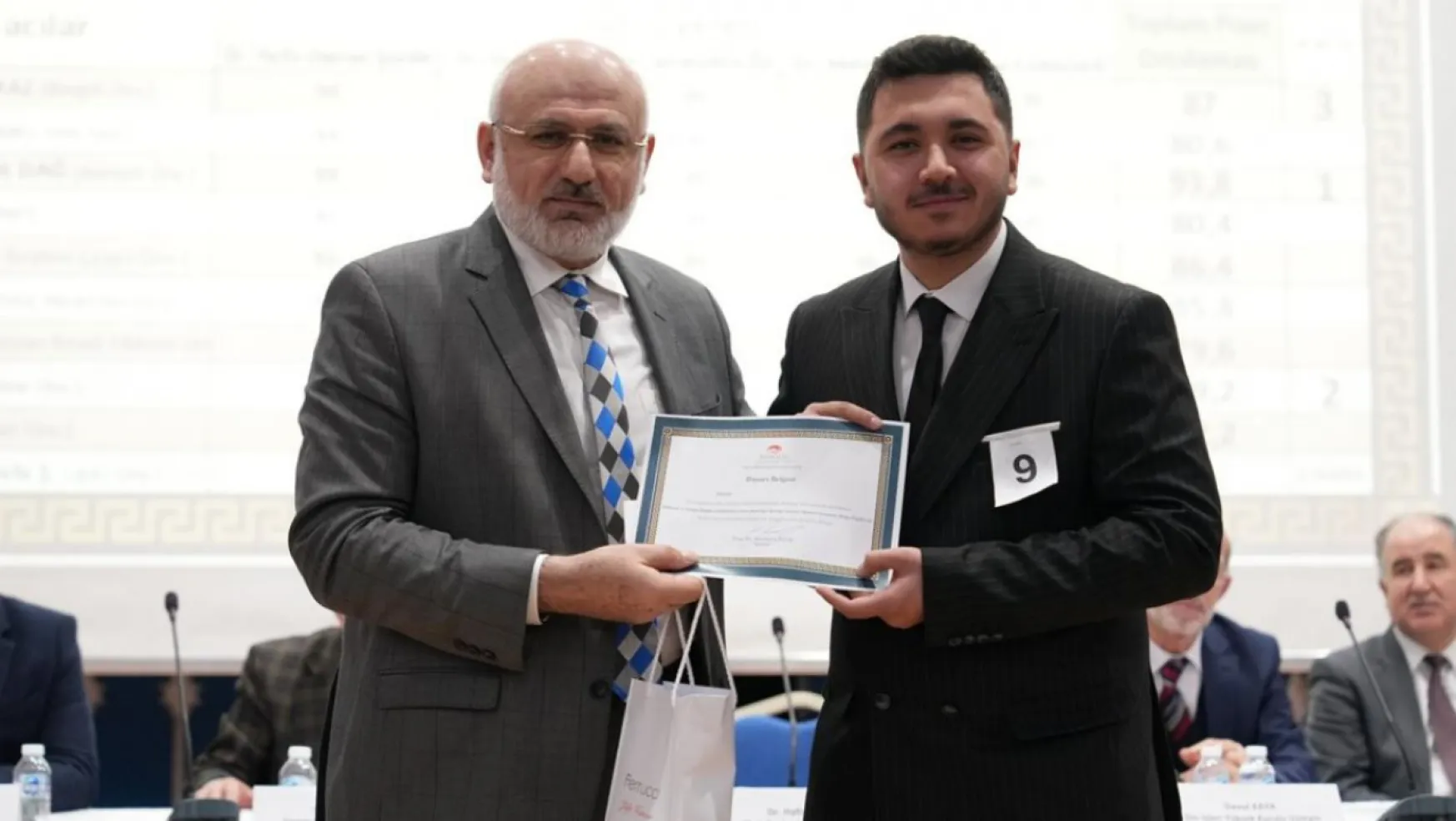 İlahiyat Fakültesi Öğrencisi Kur'an-ı Kerim'i Güzel Okuma Yarışması'nda 2'nci Oldu