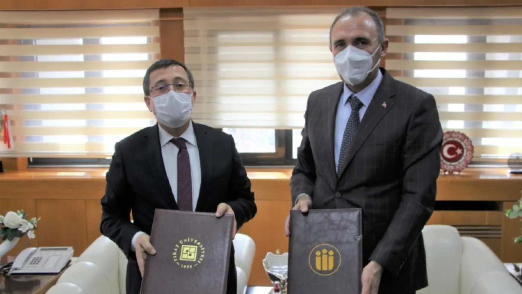 İnönü Üniversitesi ve Fırat Üniversitesi Arasında İş Birliği Protokolü İmzalandı