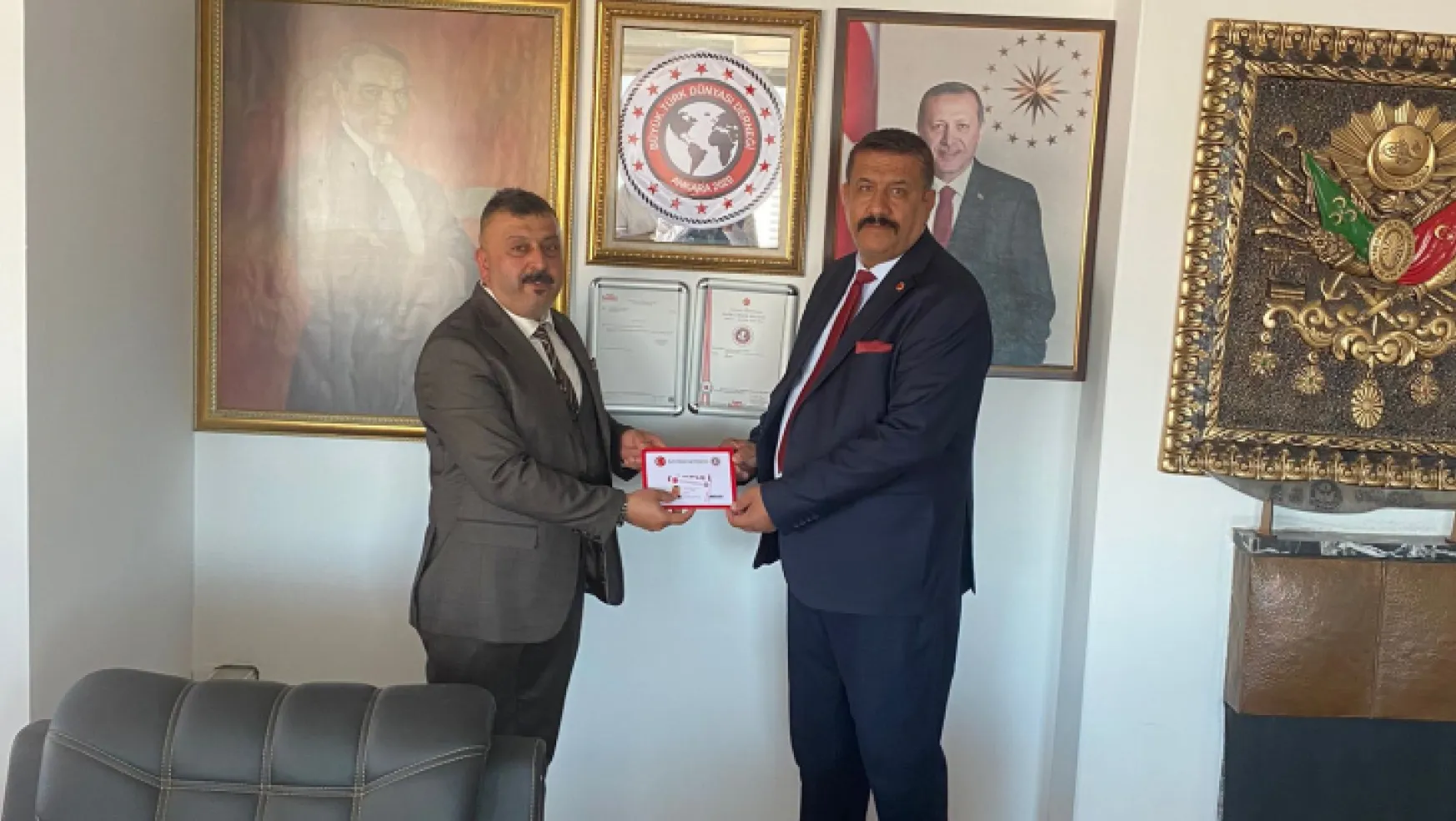 Karademir,Büyük Türk Dünyası Yurtdışı Genel başkanlığına atandı
