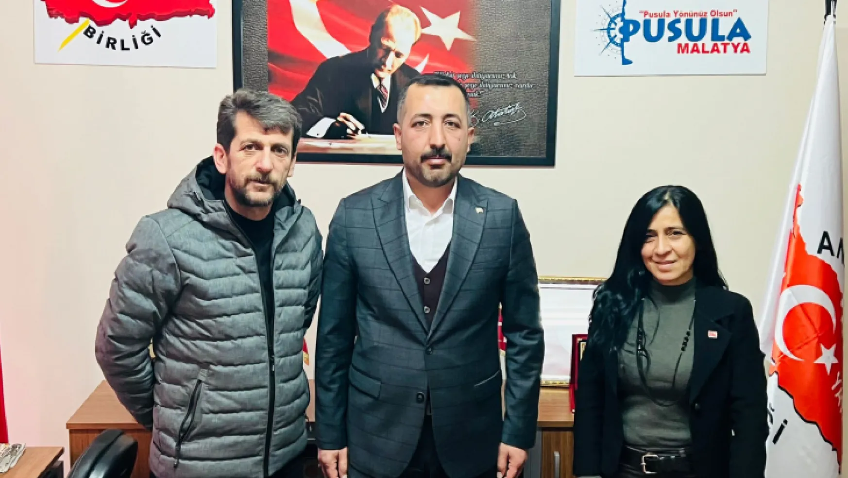 Kılıç'tan ABYB'ye 10 Ocak Gazeteciler günü kutlama ziyareti