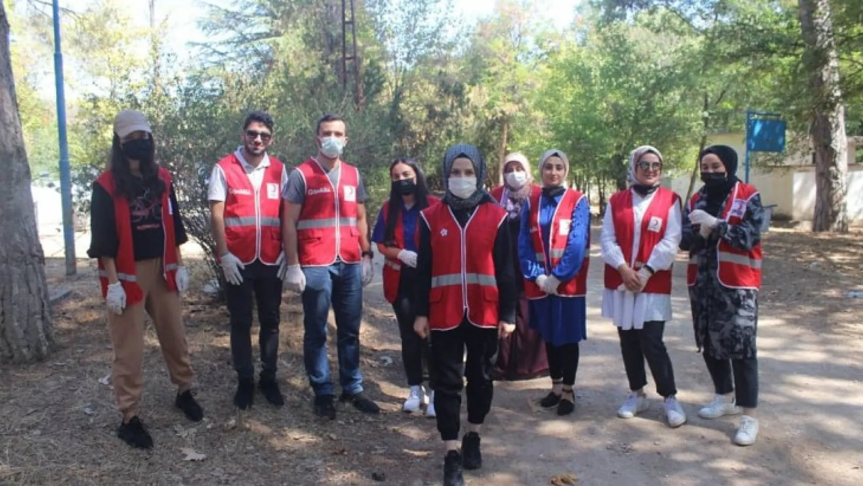 Kızılay Malatya Kadın teşkilatı çevre için sahada