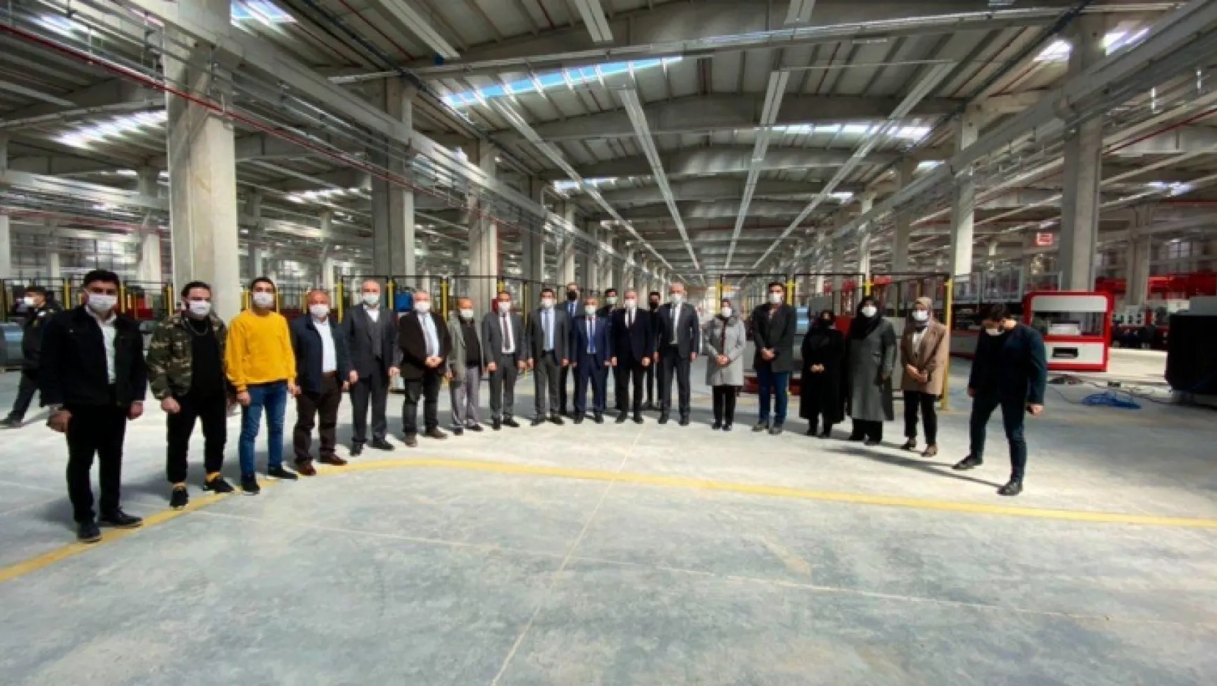 Kızılay Üretim Üssü Malatya'da hizmet verecek