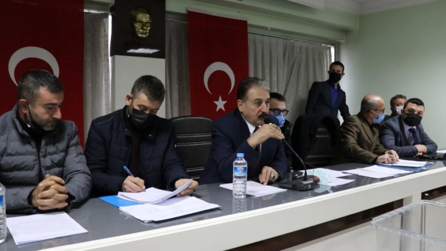 Mahrukatçılar Esnaf Odası'nın genel kurulunda Orhan Özbek güven tazeledi
