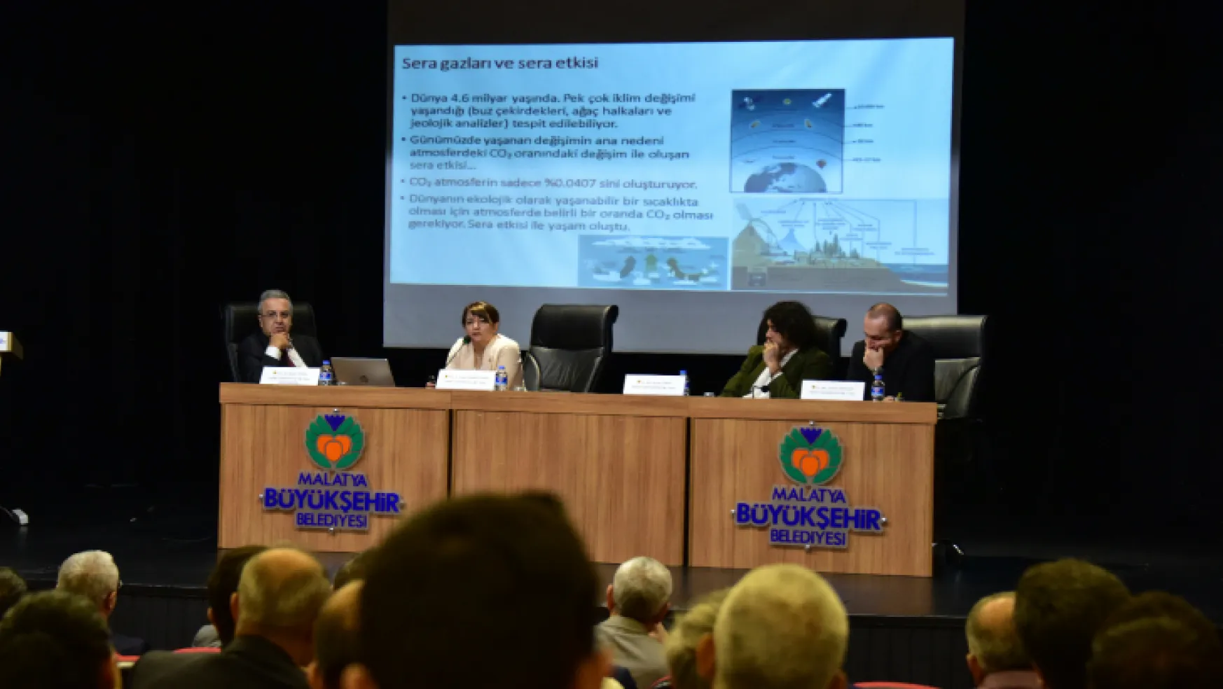Malatya Büyükşehir Belediyesi tarafından 'İklim değişikliği ve Malatya üzerindeki etkileri' konulu seminer gerçekleştirildi