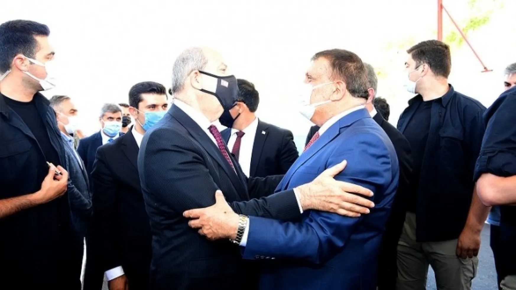 Malatya KKTC Cumhurbaşkanı Ersin Tatar'ı Ağırladı