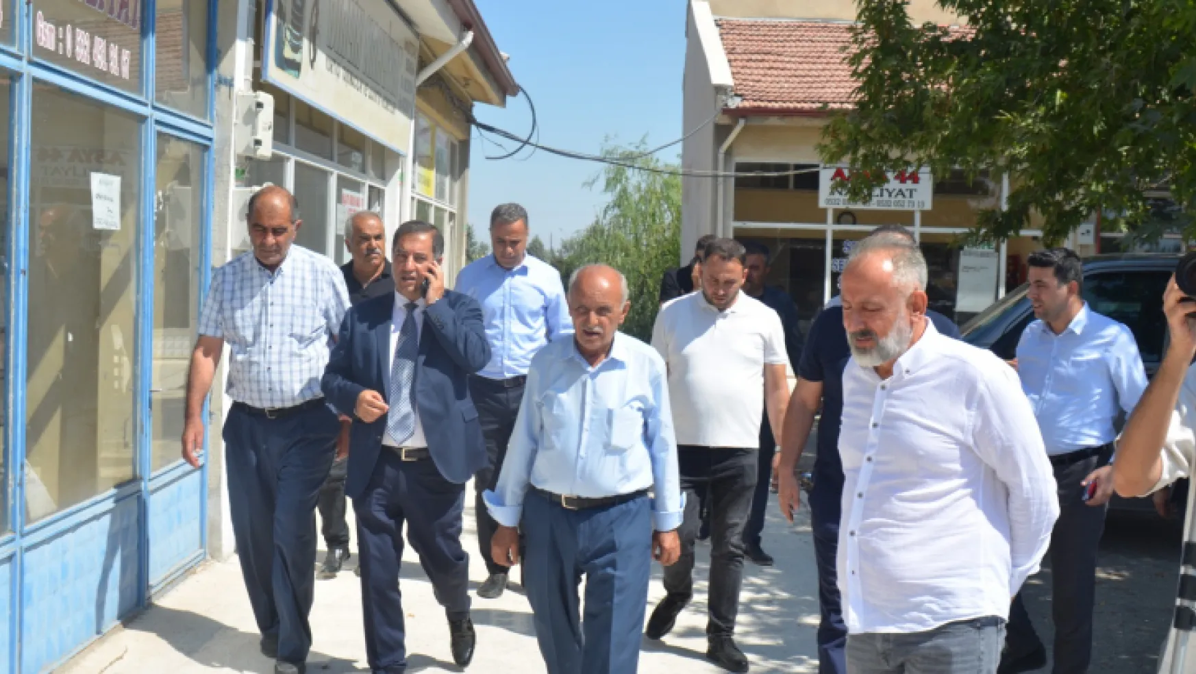 Malatya TSO Başkan Adayı Akif Baştürk sebze ve meyve halini ziyaret etti