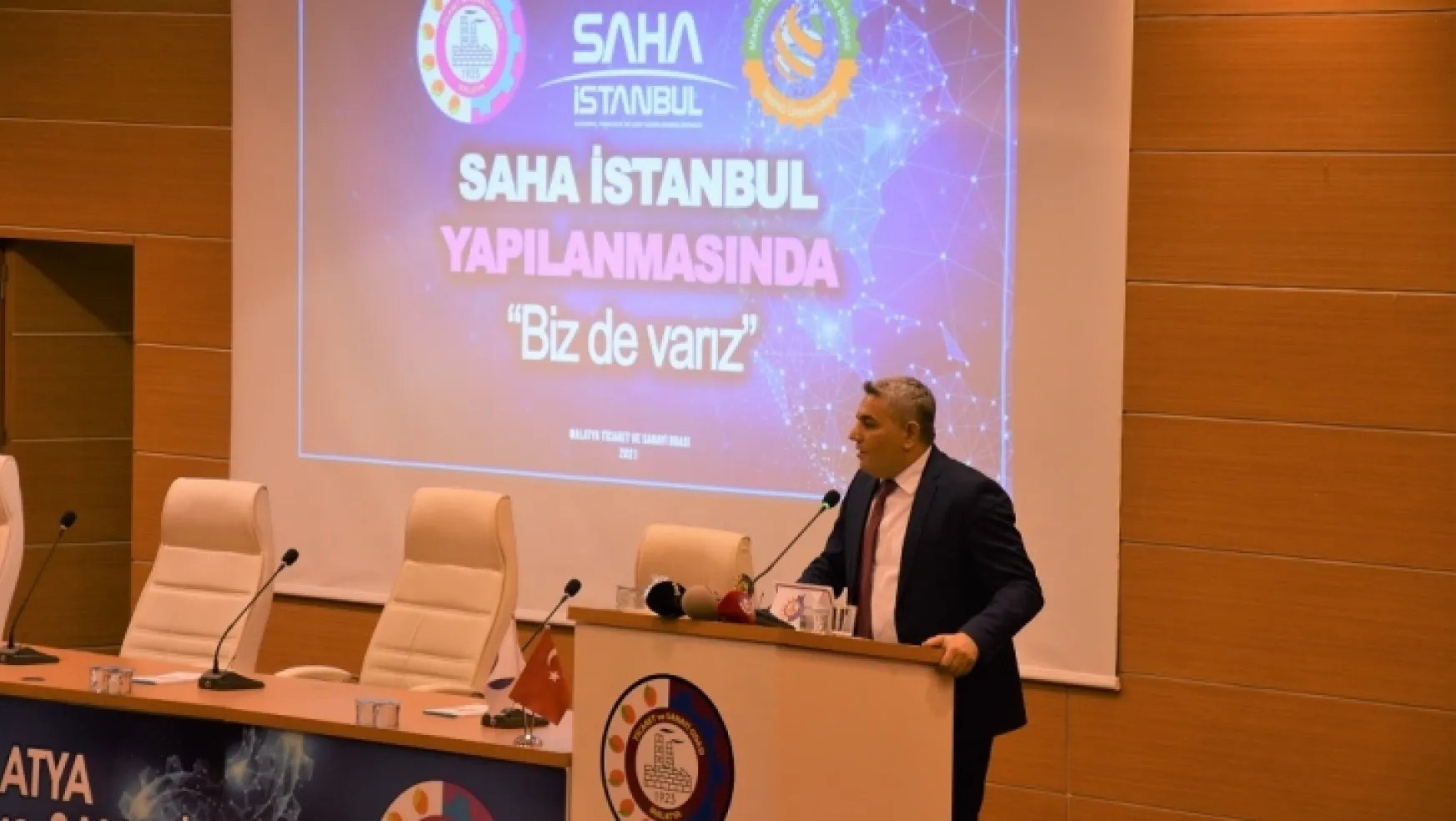 Malatya TSO'da 'SAHA İstanbul Malatya Buluşması' düzenlendi