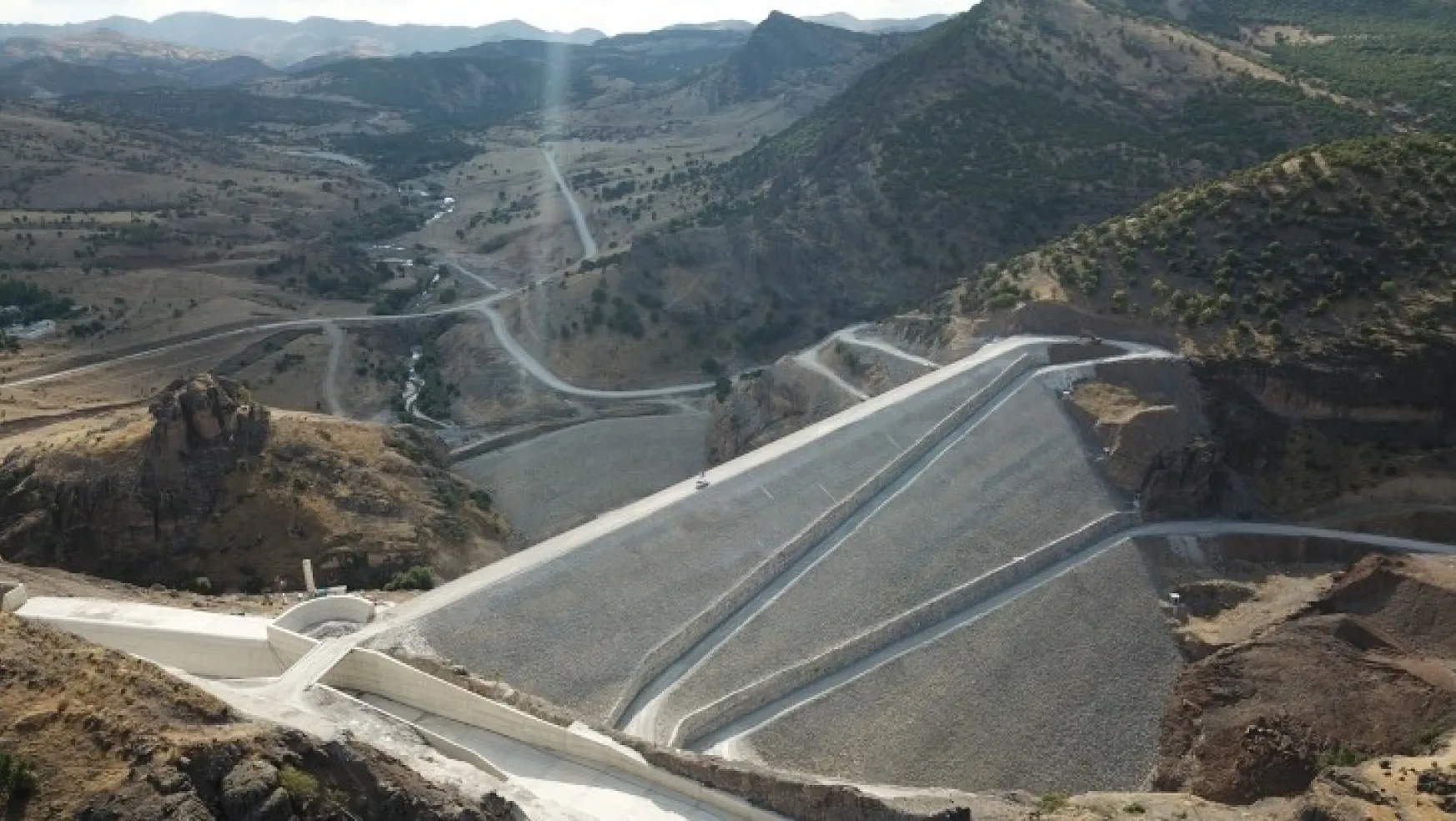 Malatya Yoncalı Barajı Ve Sulama İsale Tünelinde Çalışmalar Devam Ediyor