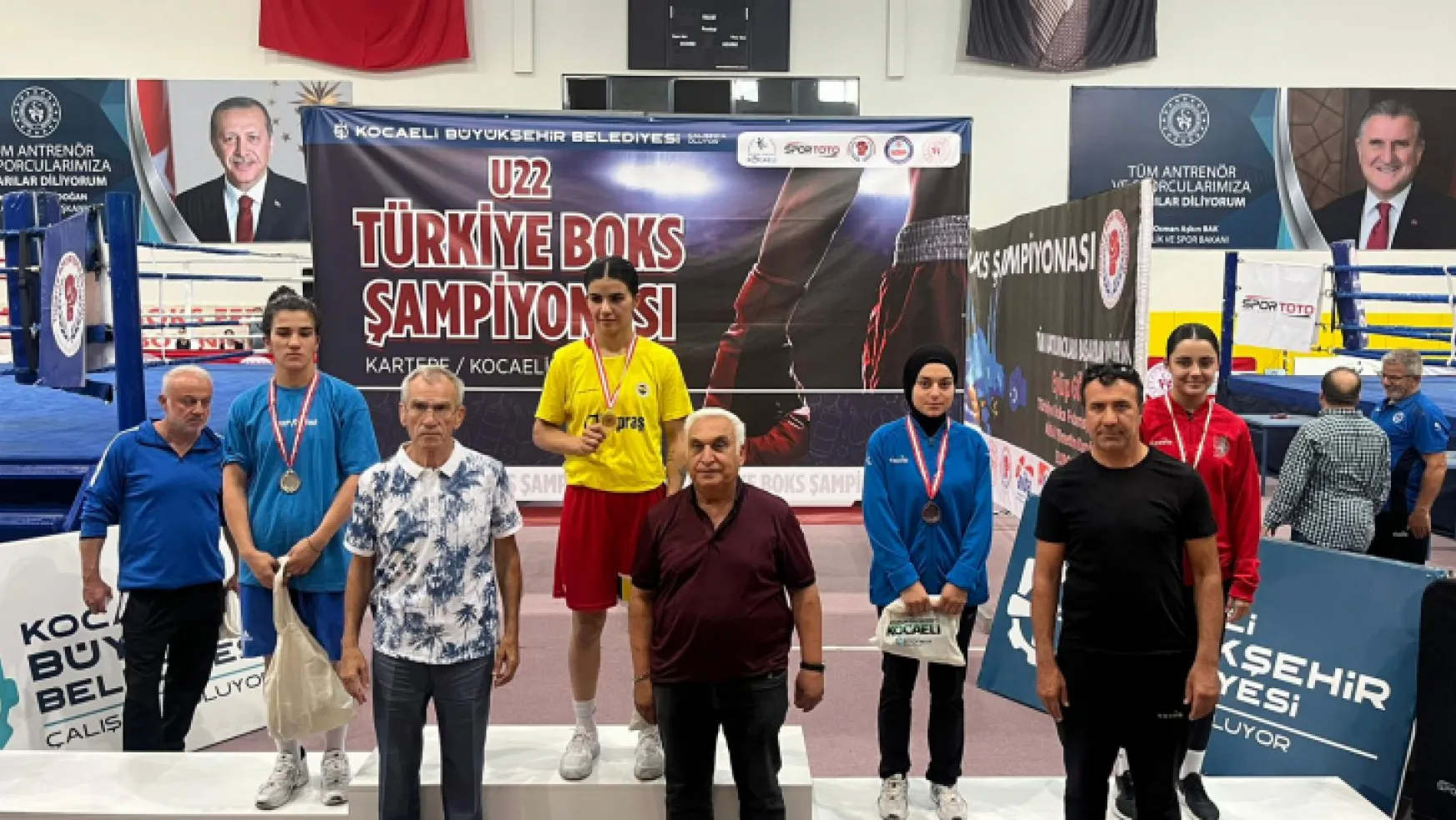 Malatyalı Nurgül Güzel 60 kg'da U22 Türkiye Boks şampiyonasında üçüncü oldu.