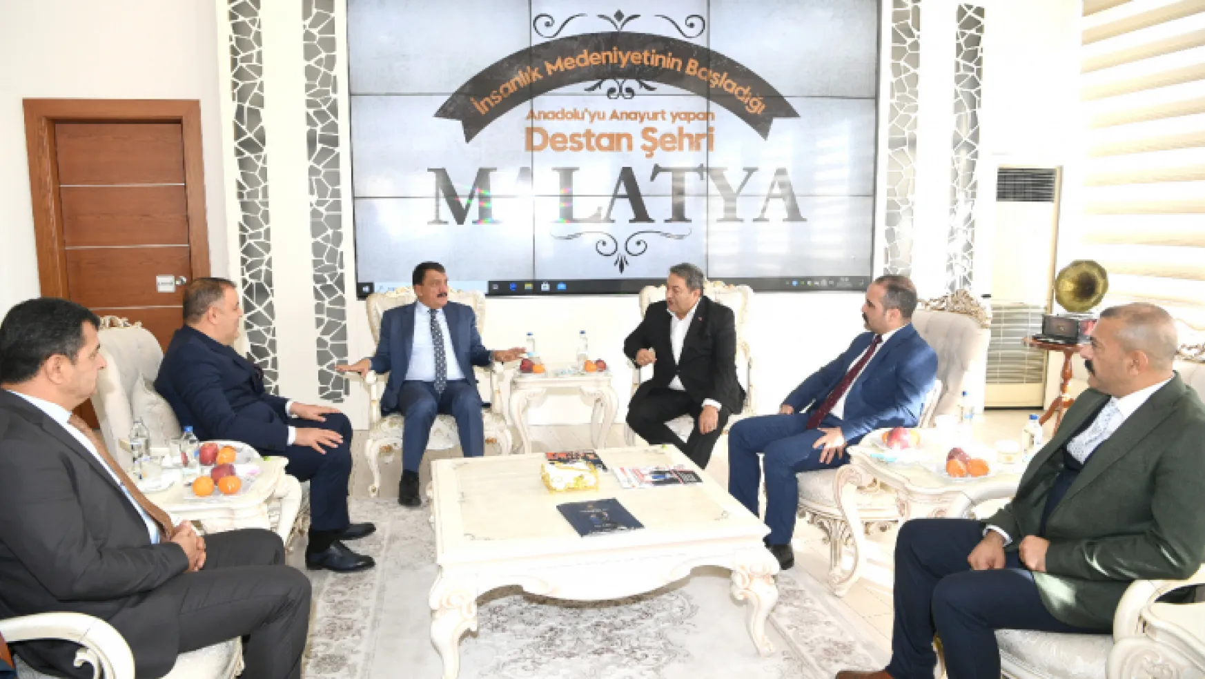MHP'den Başkan Gürkan'a Ziyaret