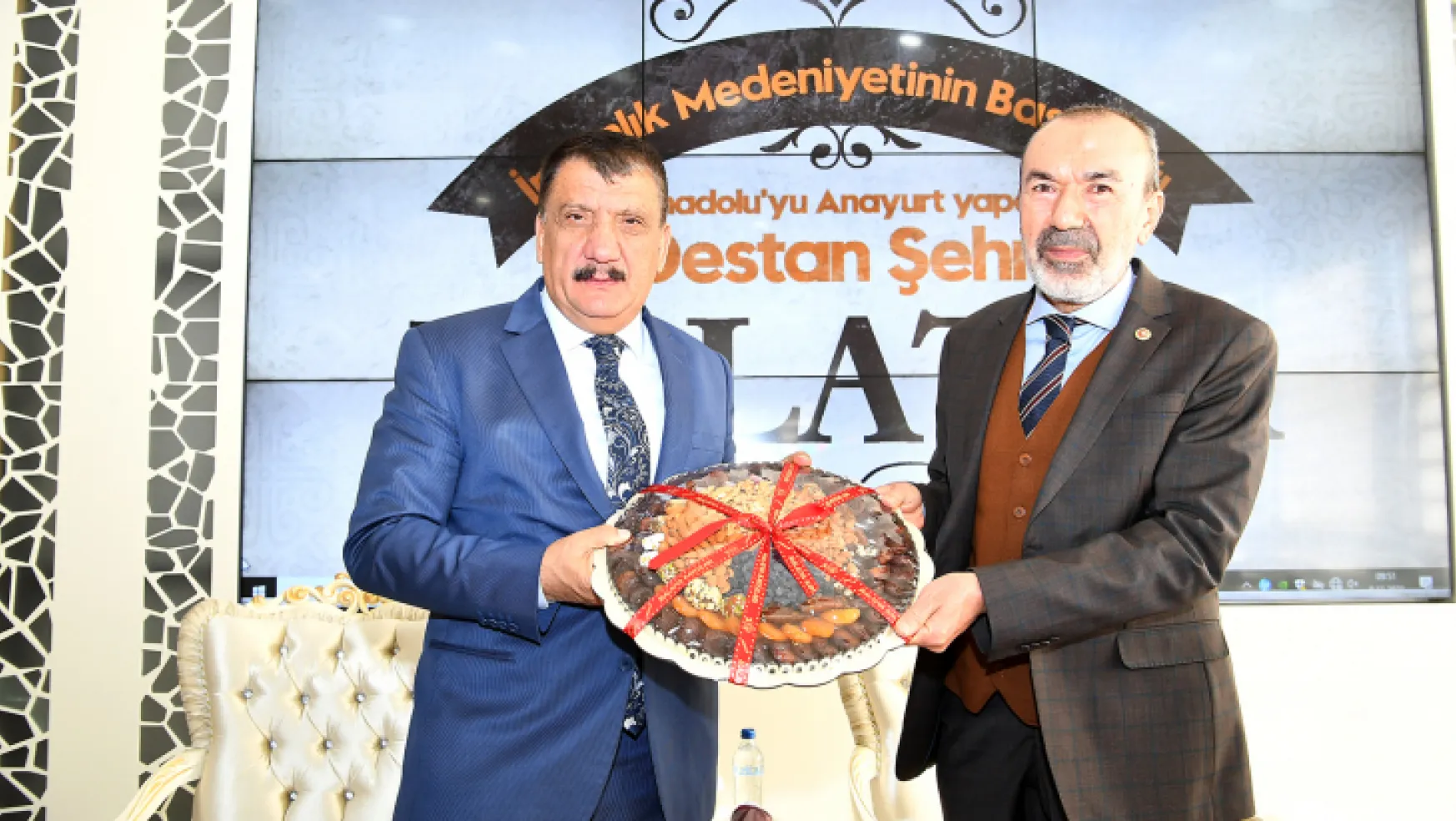 MHP Genel Başkan Yardımcısı Yıldırım'dan Başkan Gürkan'a Ziyaret