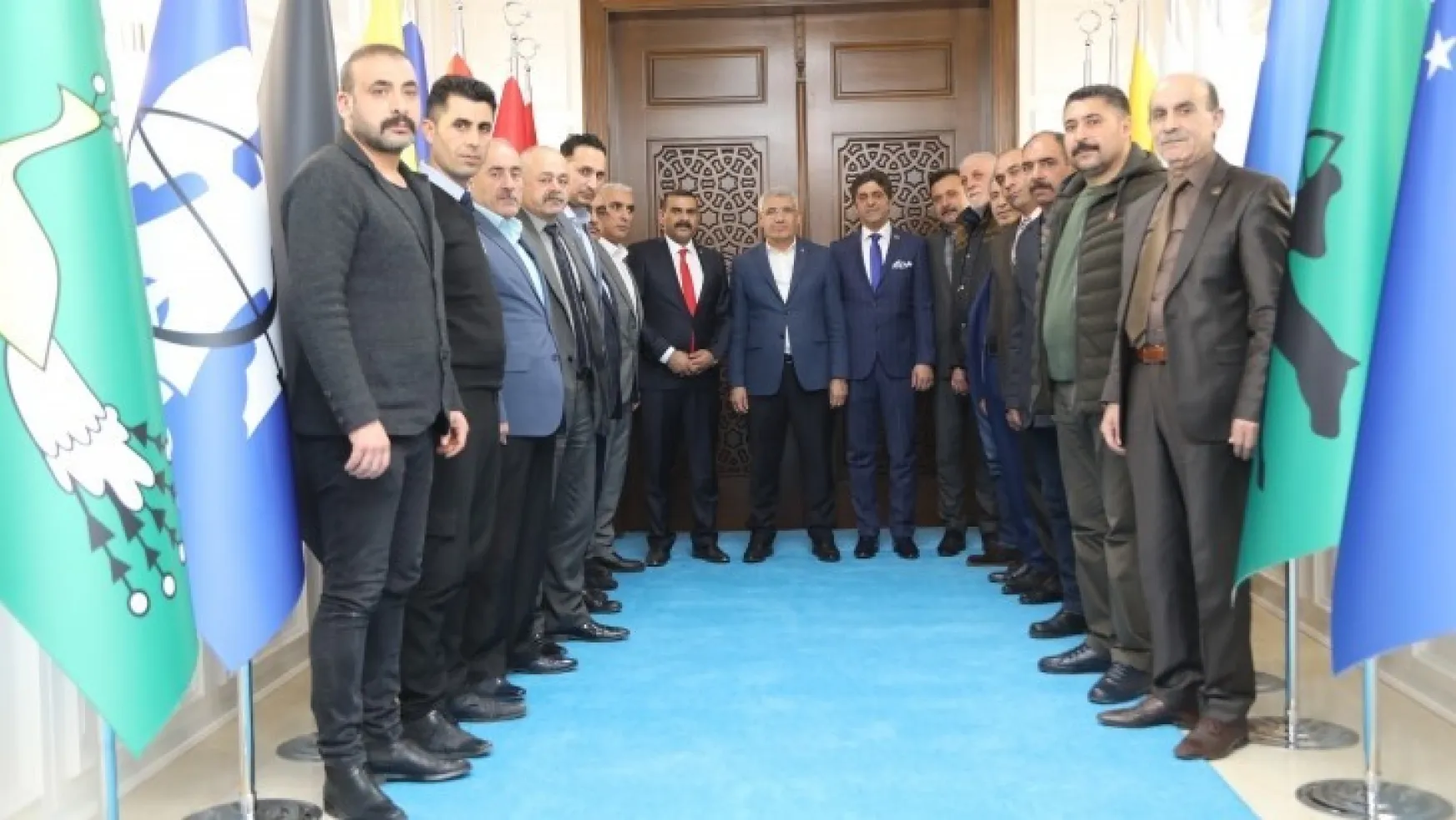 MHP'den Başkan Güder'e ziyaret