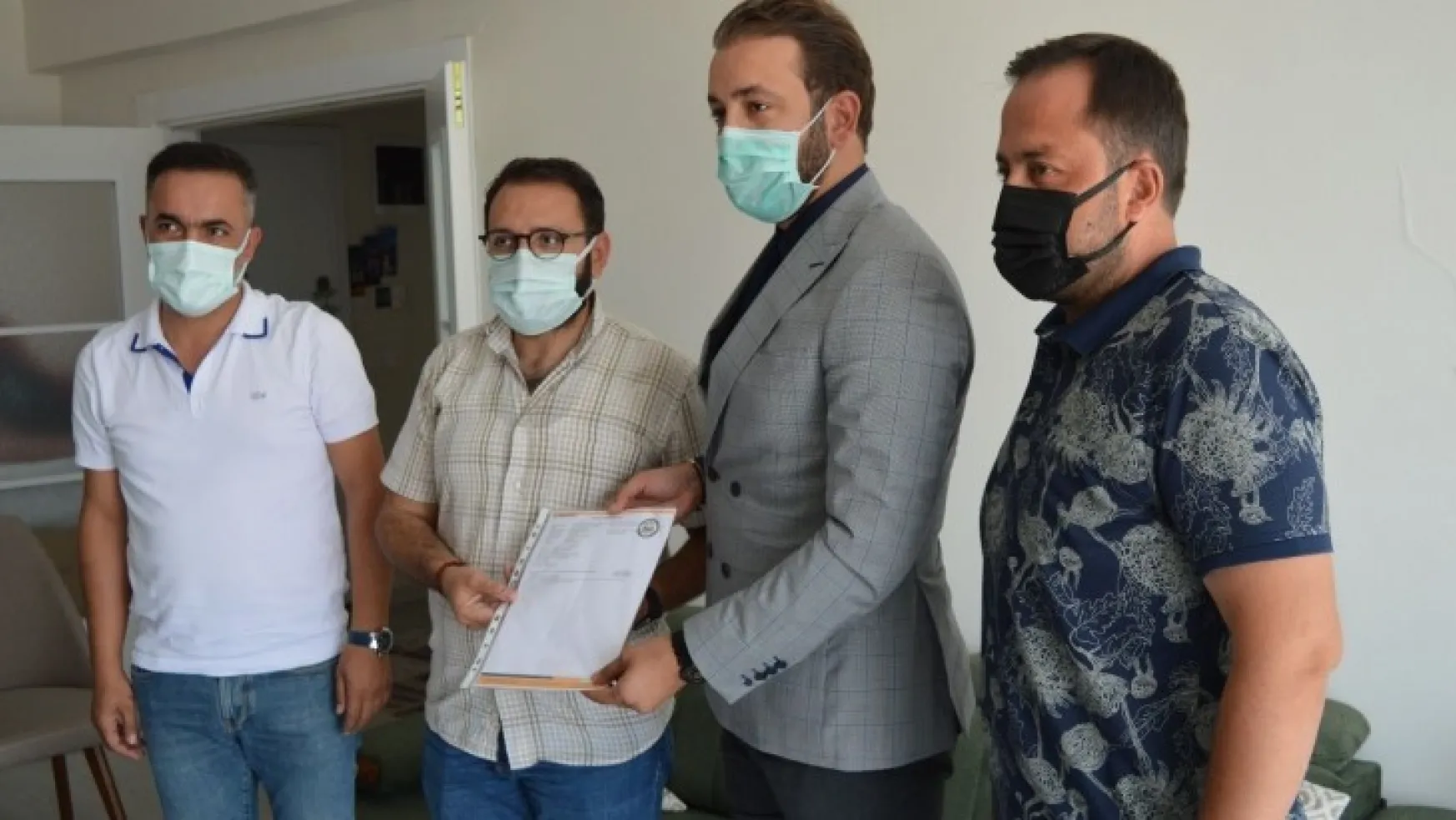 MİMDER'den SMA hastası Eyüp Çınar'a destek…