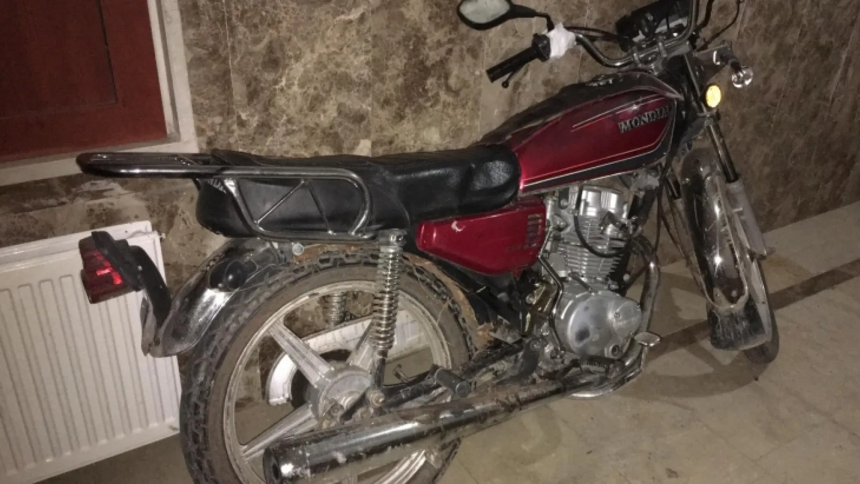 Motosiklet Hırsızı Yakalandı