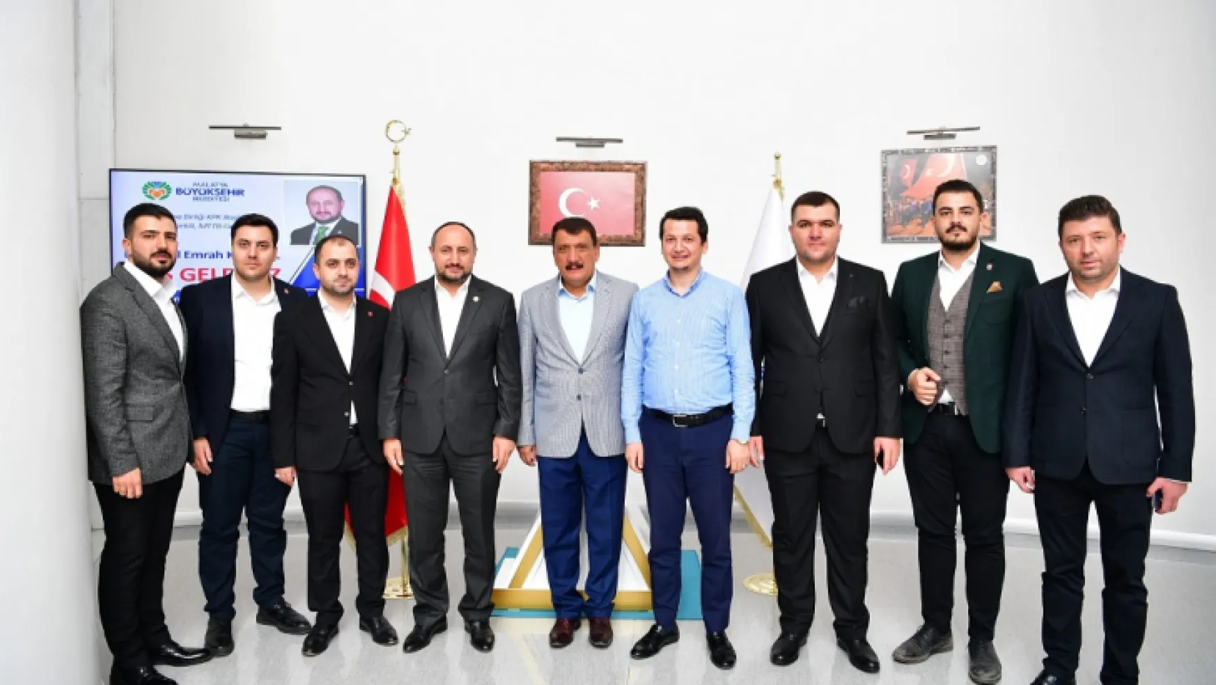 MTTB Genel Başkanı İsmail Emrah Karayel'den Başkan Gürkan'a Ziyaret