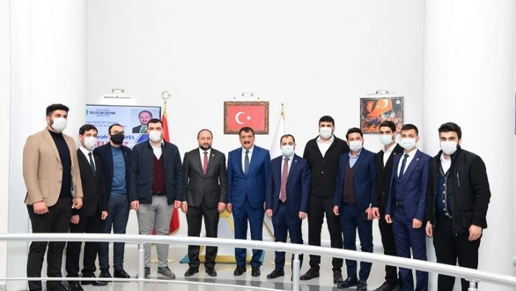 MTTB Genel Başkanı Karayel'den Başkan Gürkan'a Ziyaret