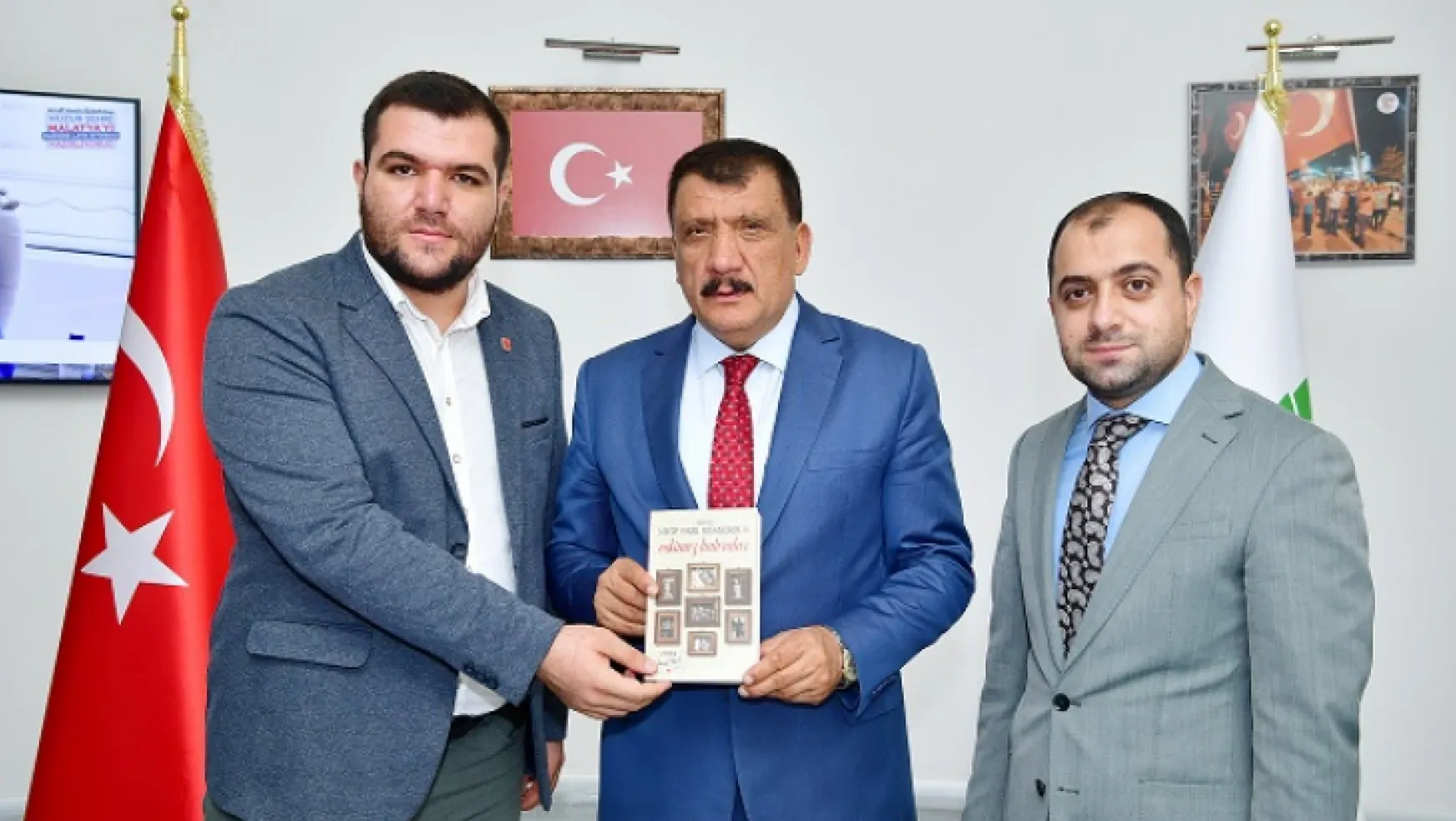 MTTB İl Başkanı Alaman ve Yönetiminden Başkan Gürkan'a ziyaret