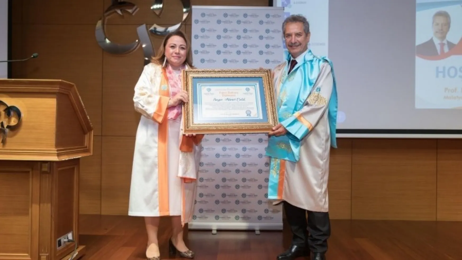 MTÜ Akademik Açılış ve İşadamı Çalık'a Fahri Doktora Takdim Töreni Yapıldı