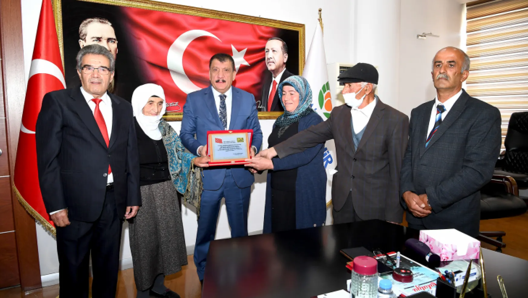 Narmikan Heyetinden Başkan Gürkan'a Teşekkür Ziyareti