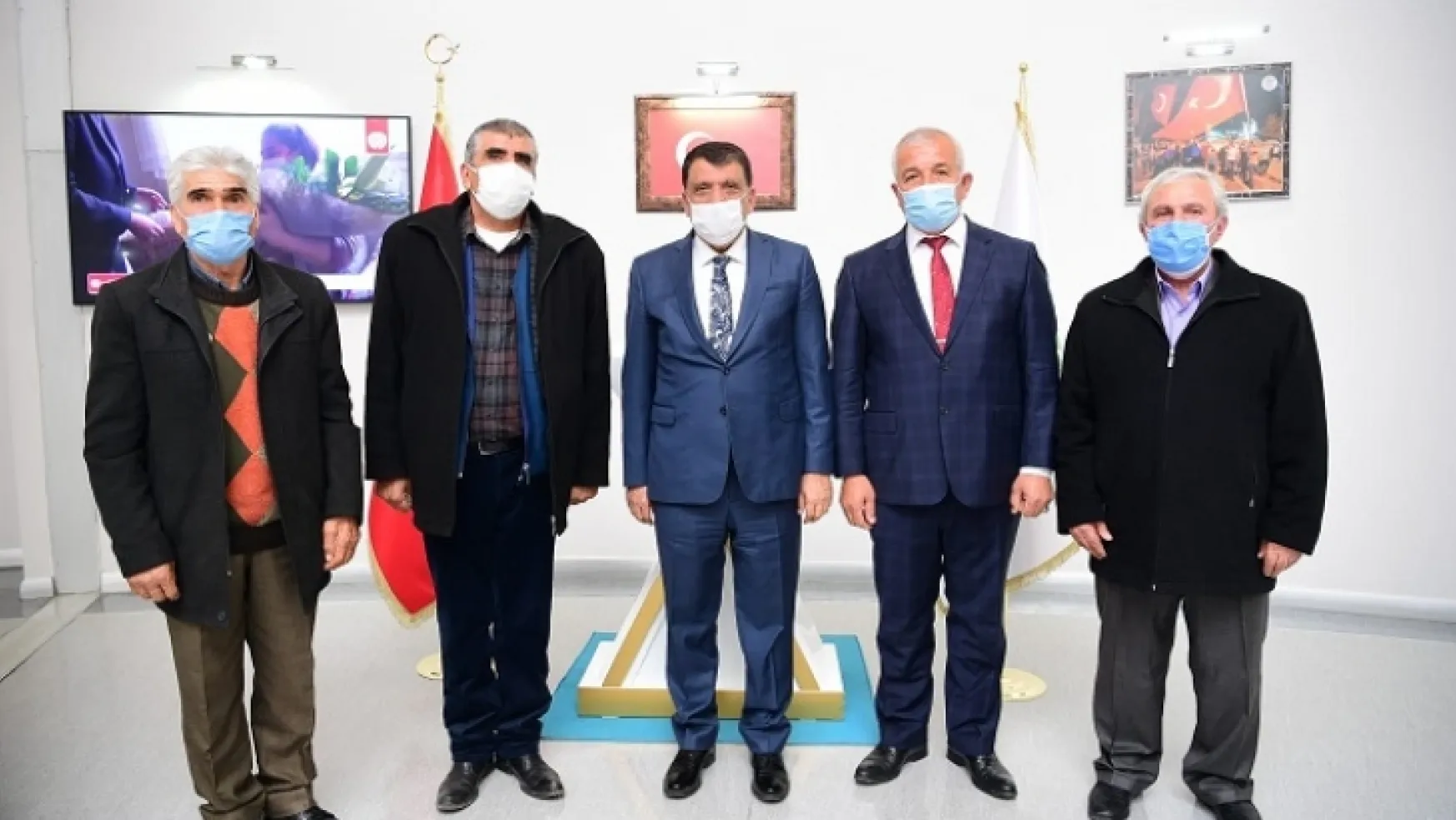 Pir Sultan Abdal Derneği'nden Başkan Gürkan'a Ziyaret