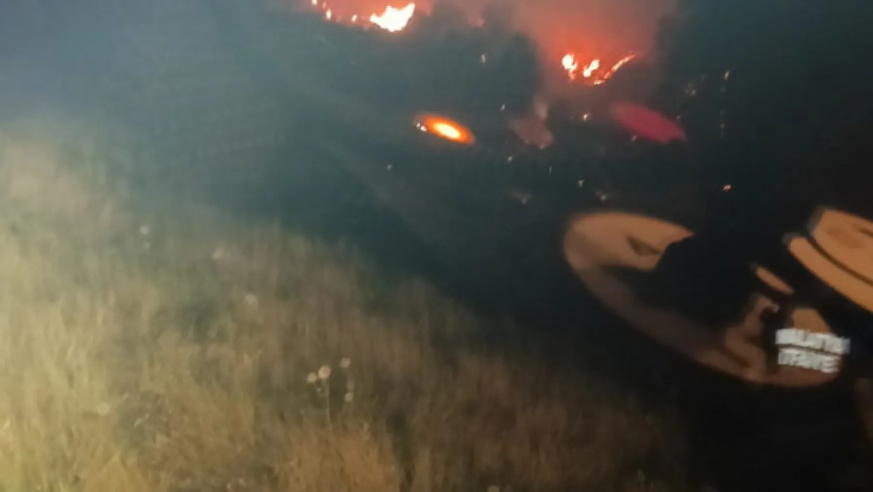 Pütürge yangınına Malatya İtfaiyesi devam etmekte