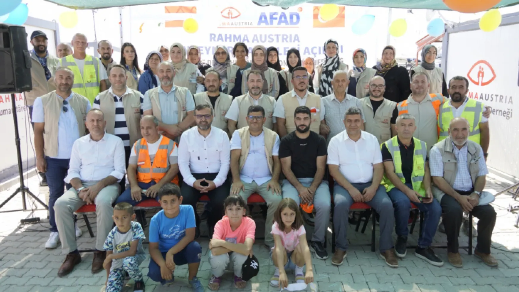 Rahma Austria Konteyner Mahallesinin Açılışı Malatya'da Gerçekleşti